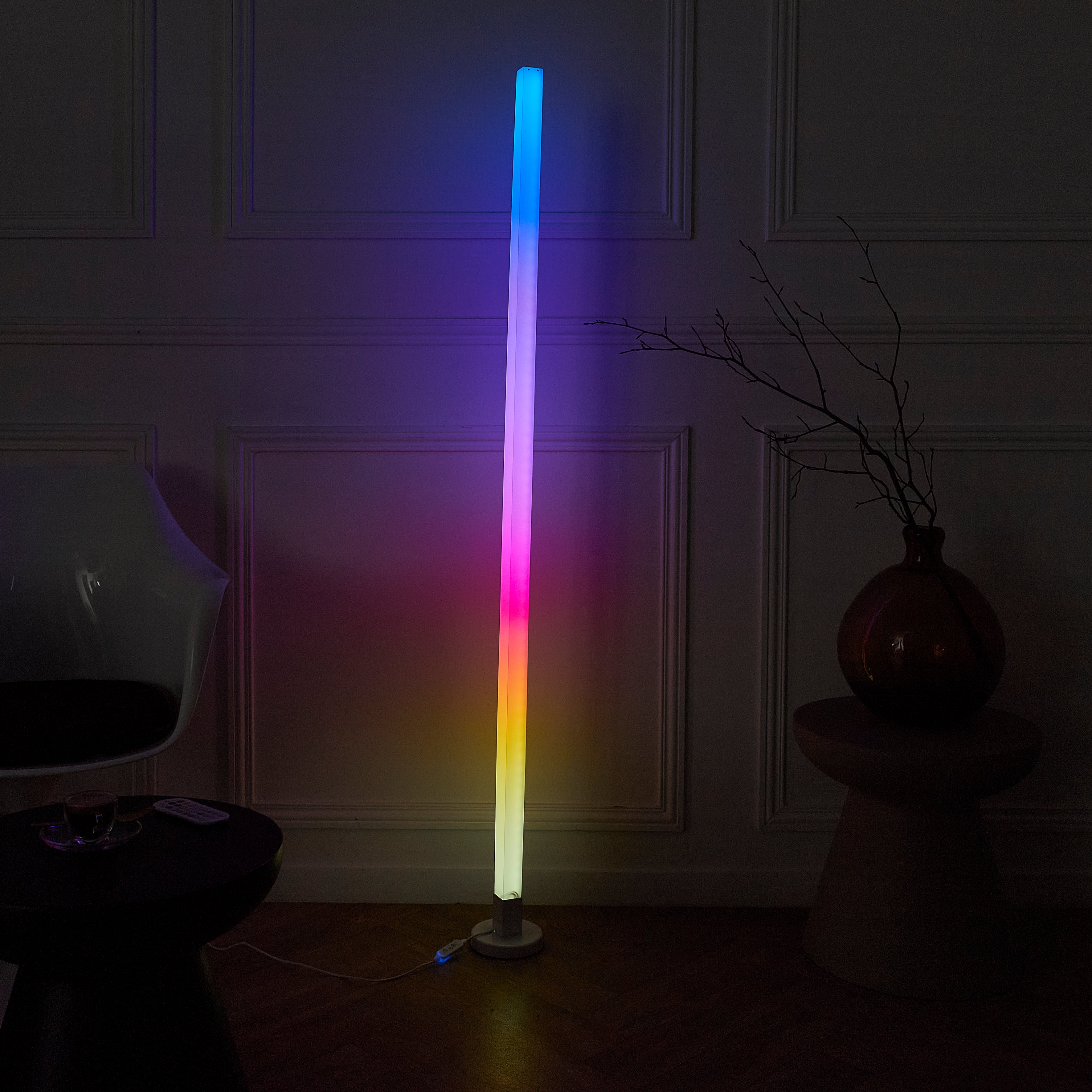 TUBE LED 151CM AVEC TELECOMMANDE A MONTER