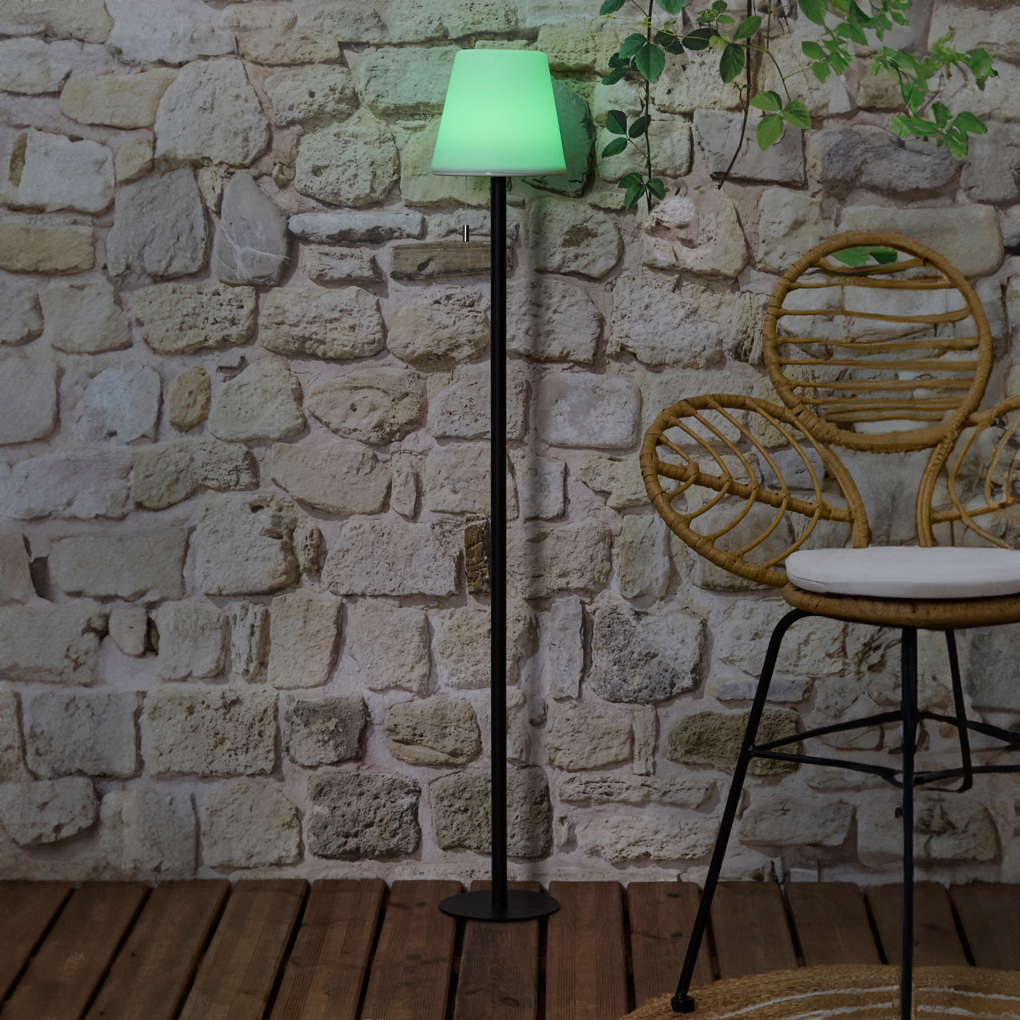 LAMPADAIRE RECHARGEABLE RGB H1M60