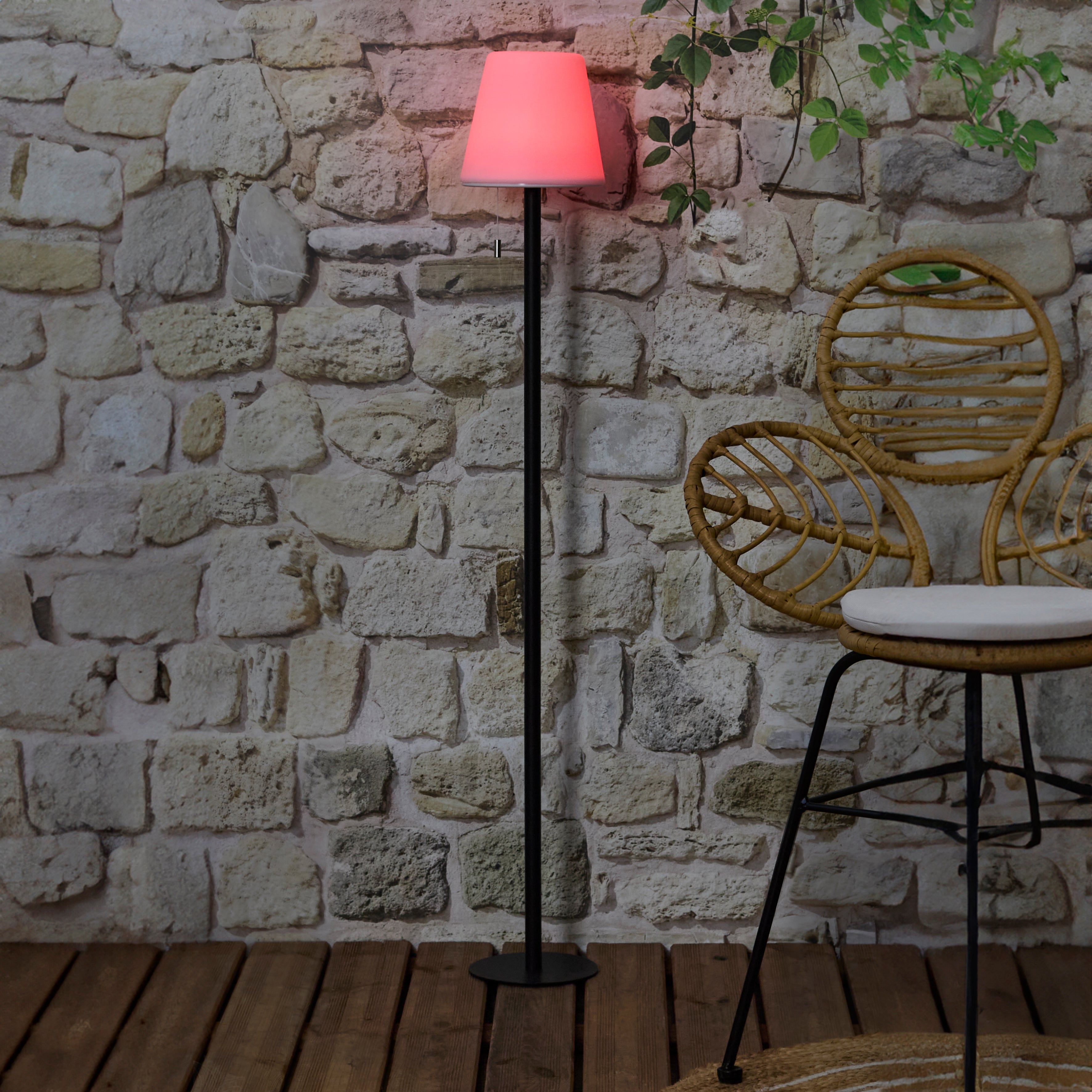 LAMPADAIRE RECHARGEABLE RGB H1M60