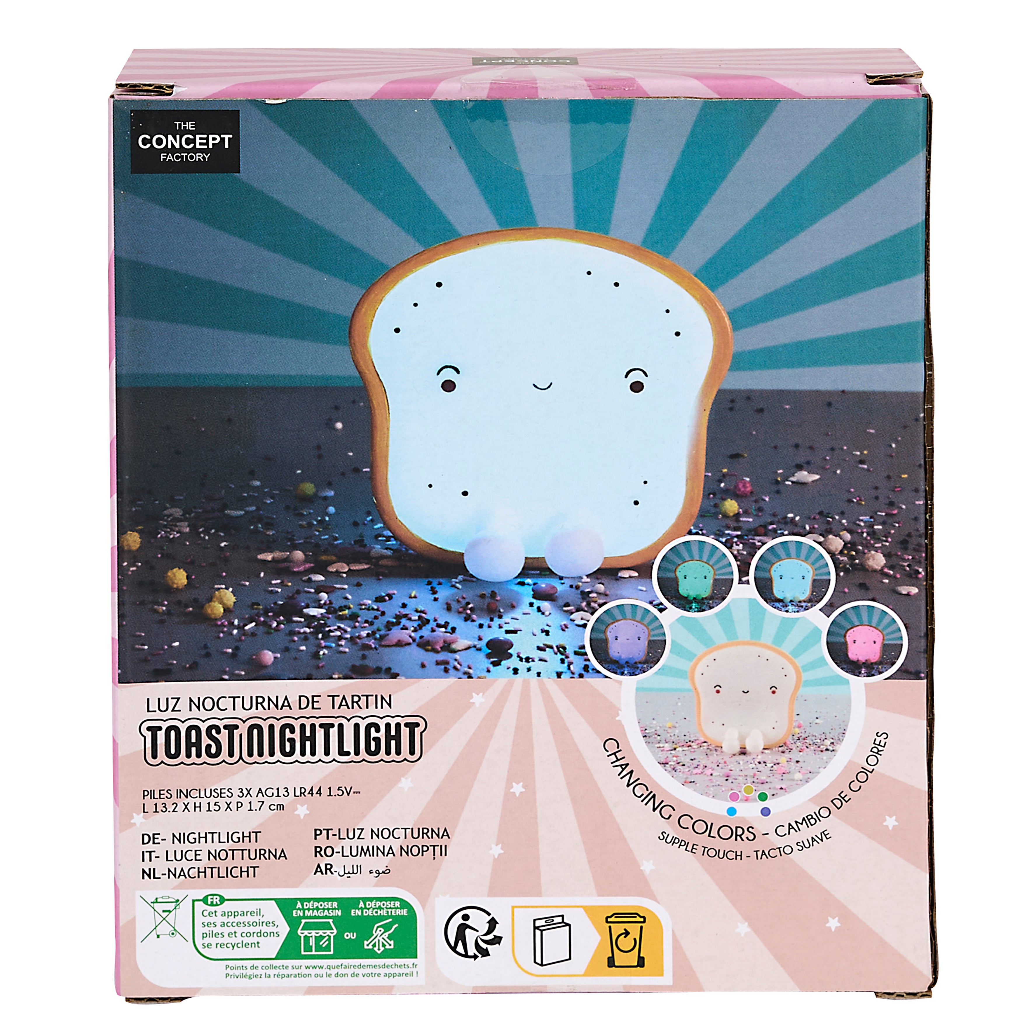 VEILLEUSE TARTINE KAWAII