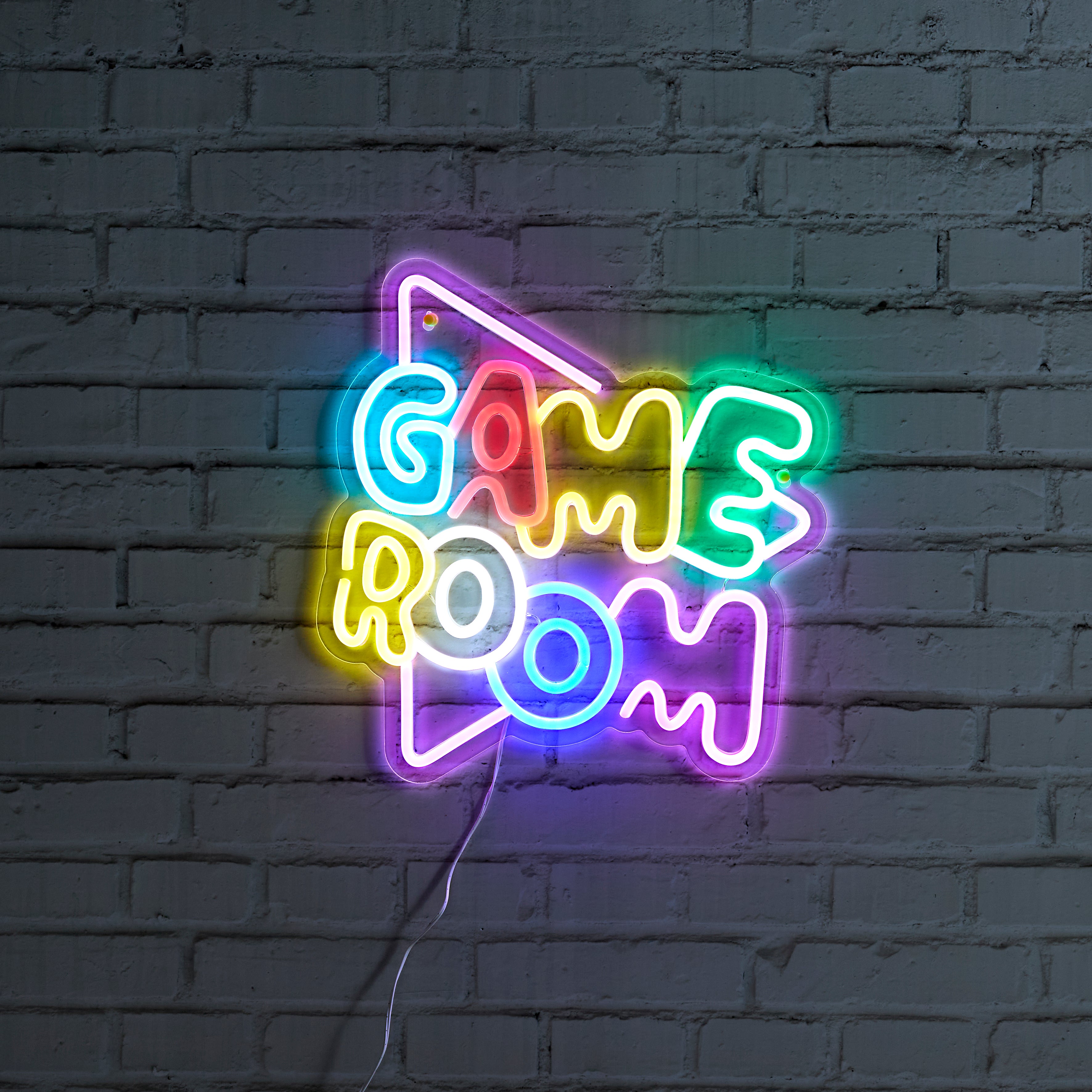 LAMPE LED EFFET NEON GAME ROOM