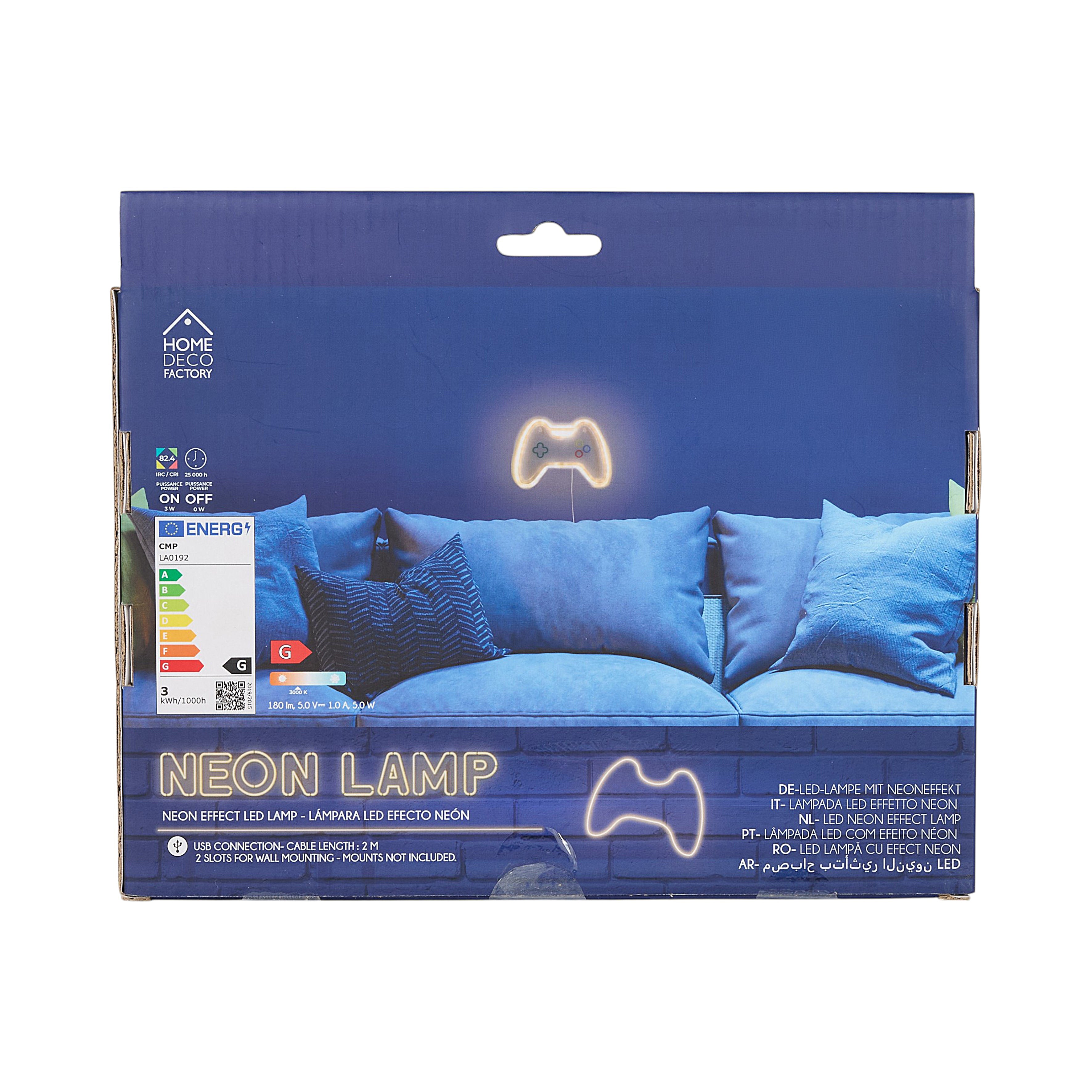 LAMPE LED EFFET NEON GAMING USB