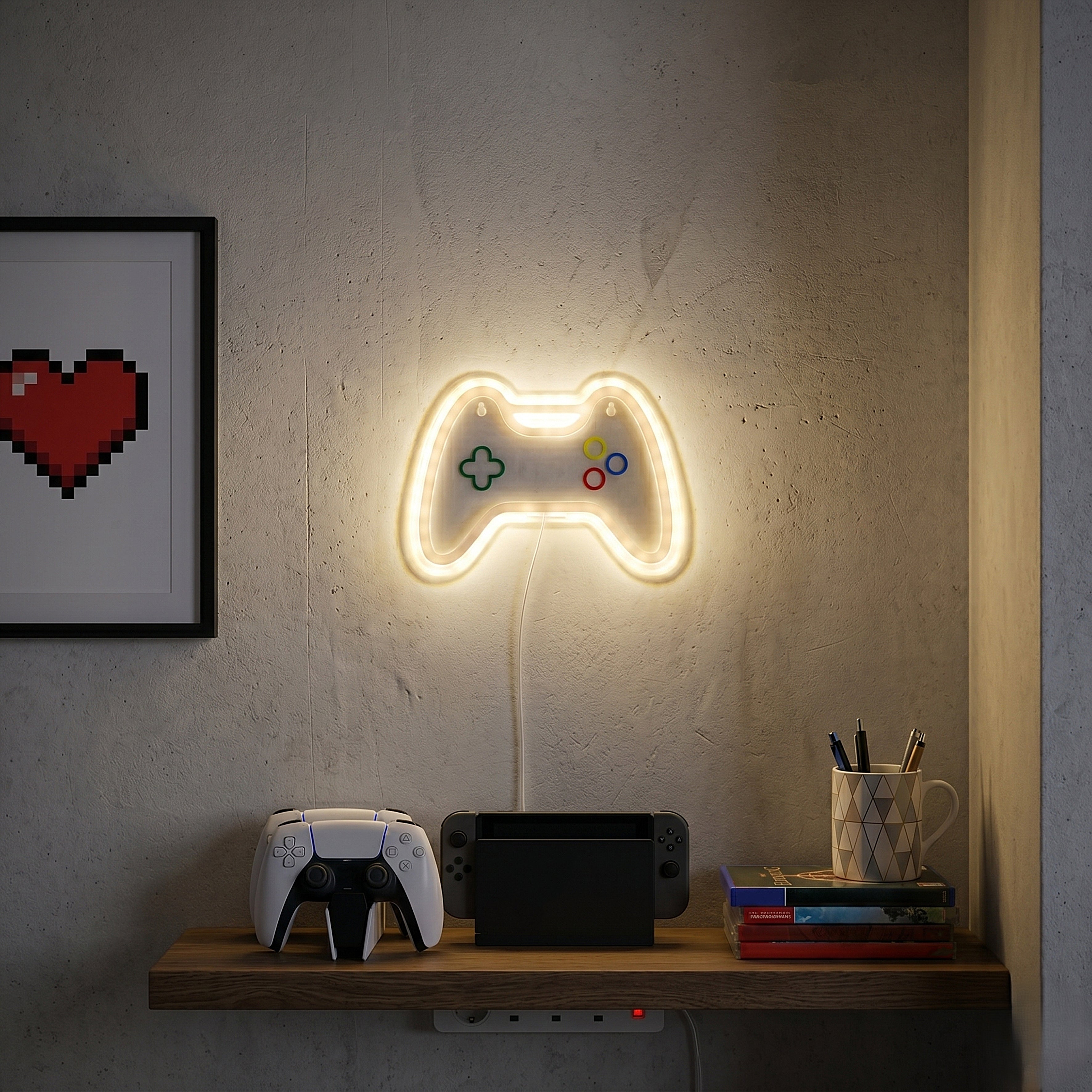LAMPE LED EFFET NEON GAMING USB