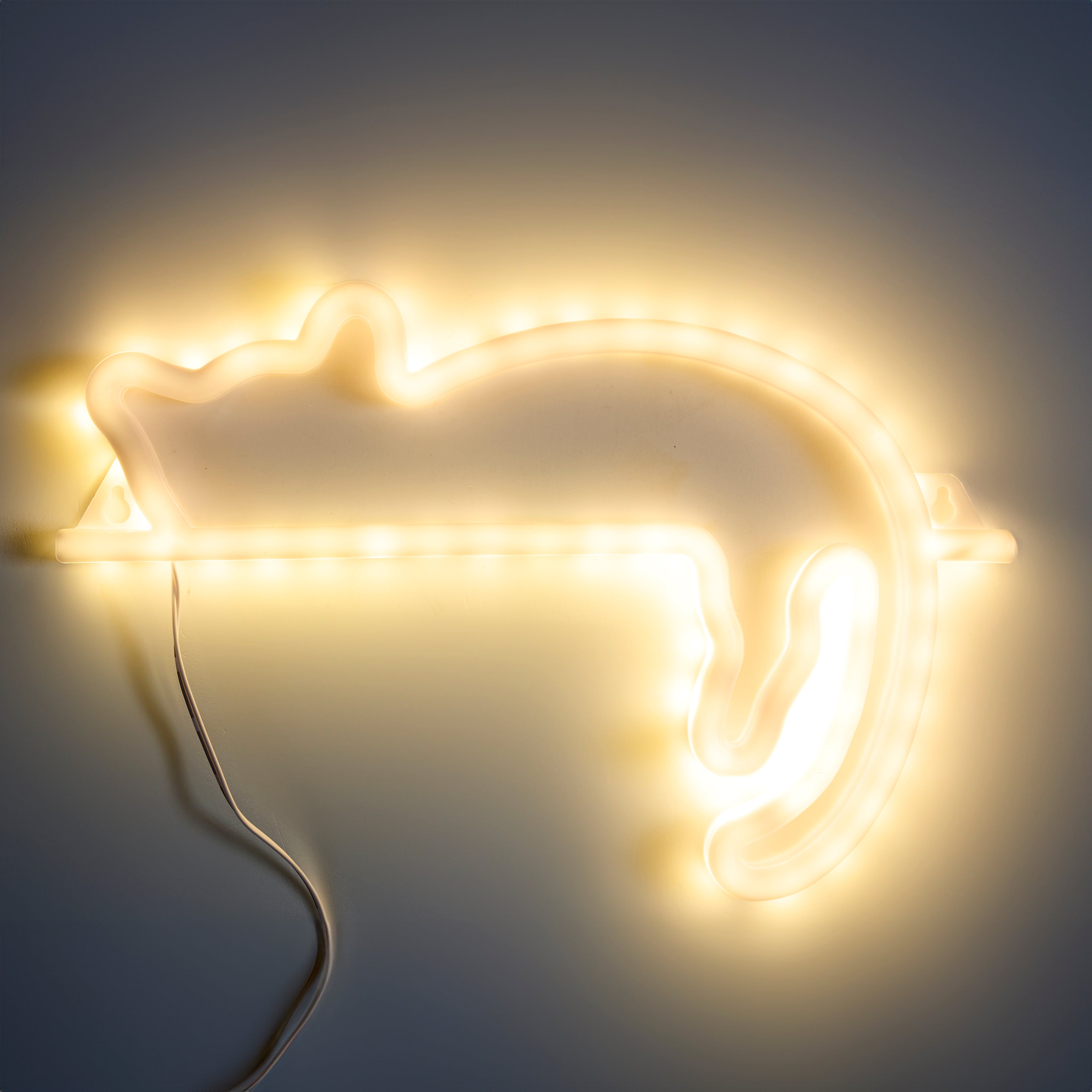 LAMPE LED EFFET NEON CHAT USB