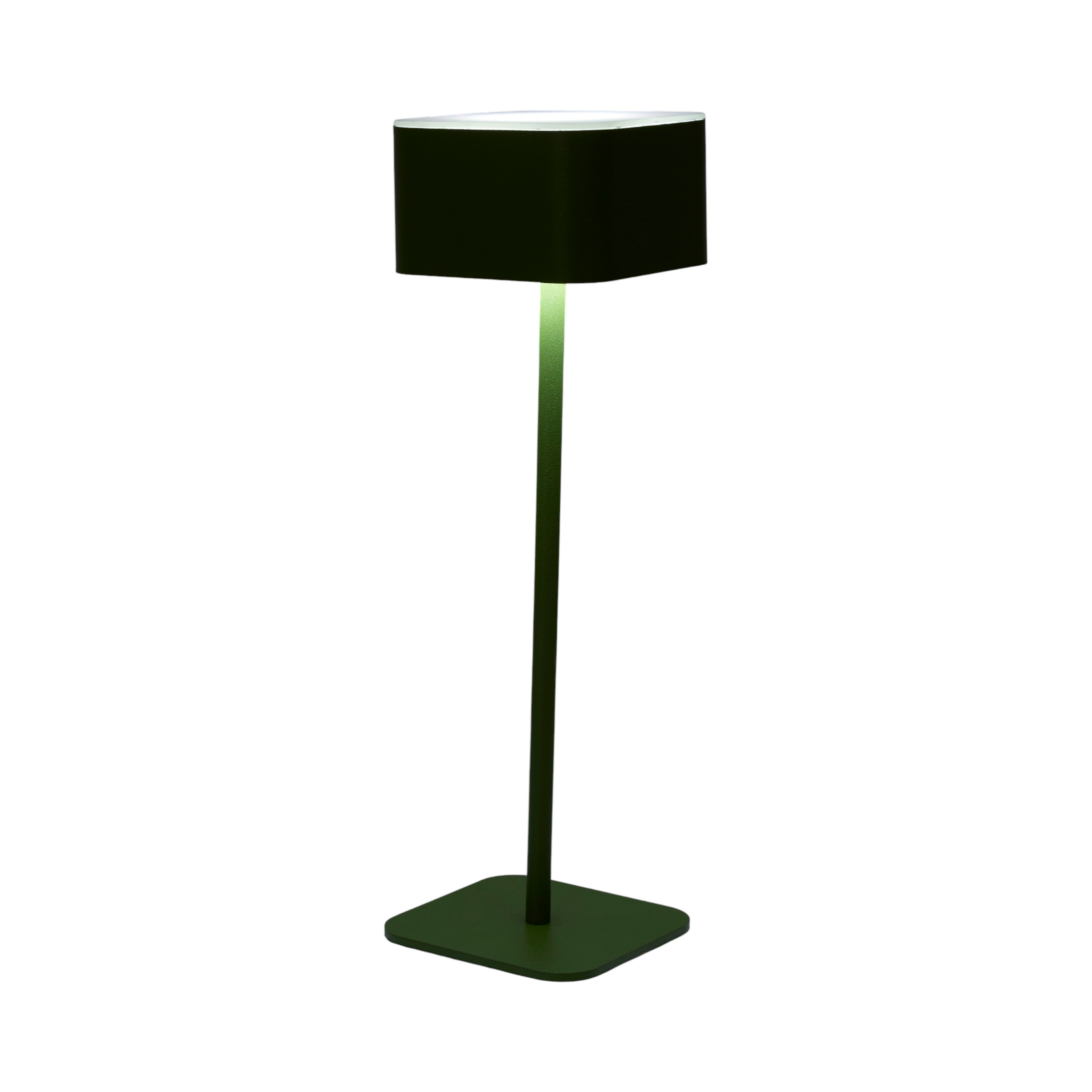 LAMPE DE TABLE TACTILE RECHARGEABLE VERT