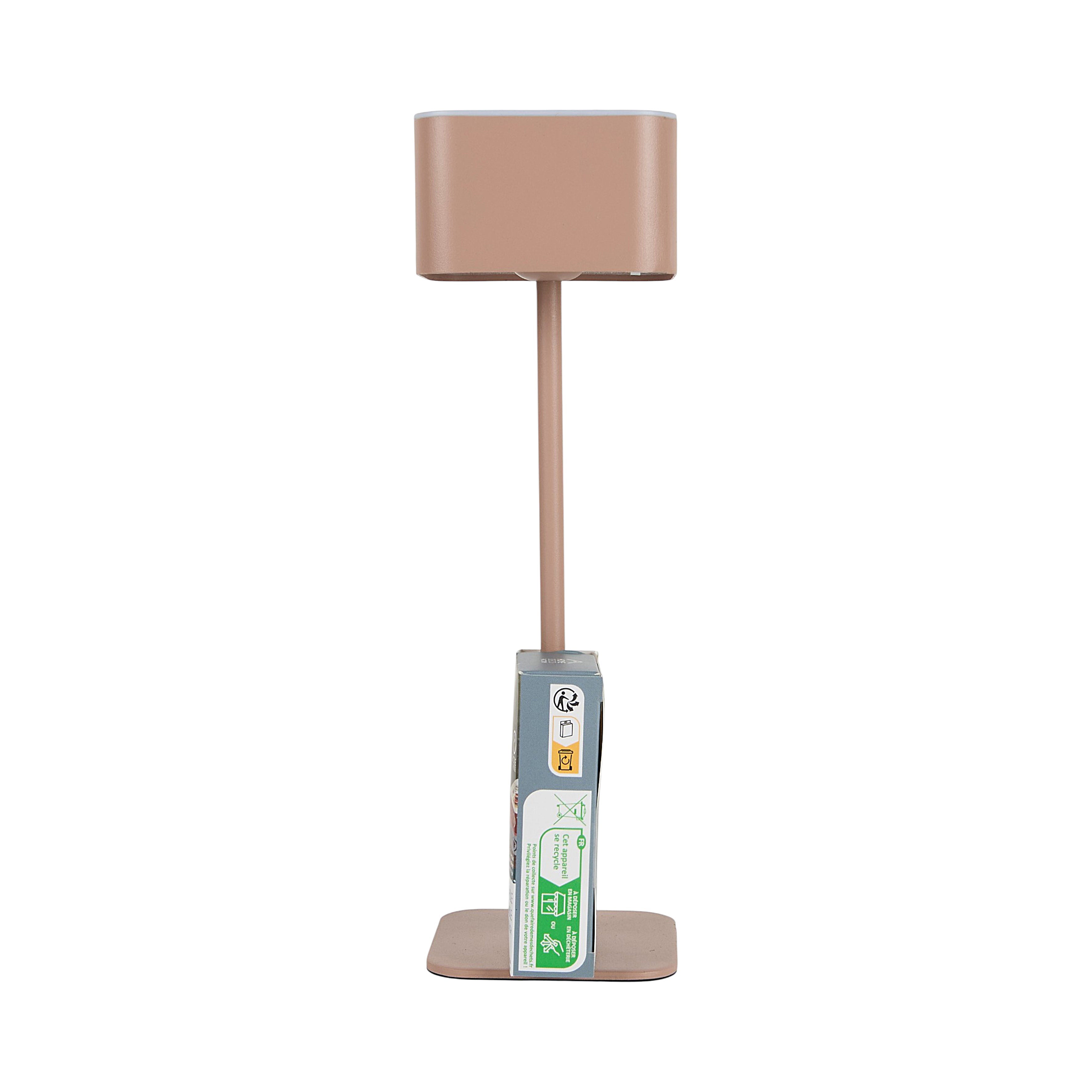 LAMPE DE TABLE TACTILE RECHARGEABLE BEIGE