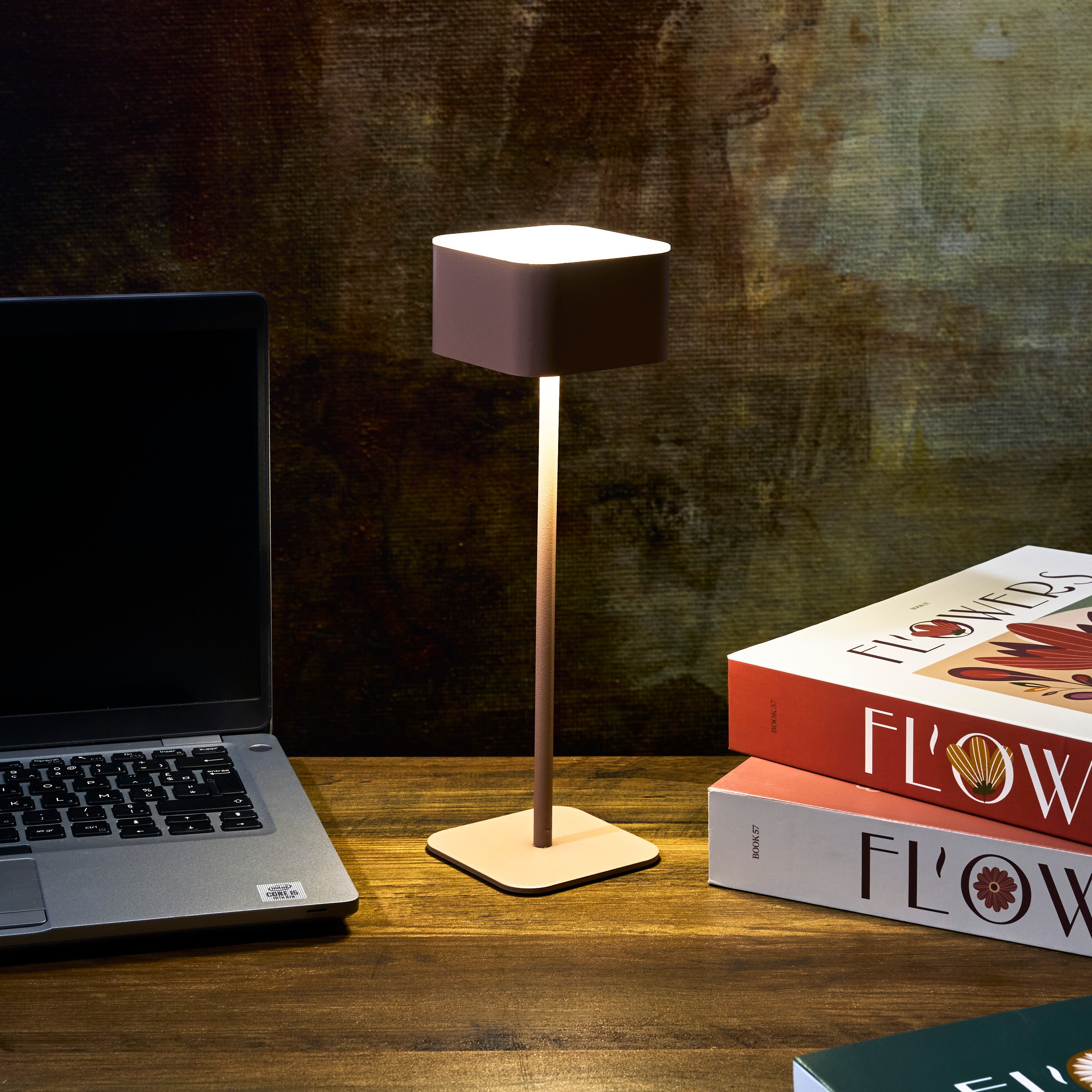 LAMPE DE TABLE TACTILE RECHARGEABLE BEIGE