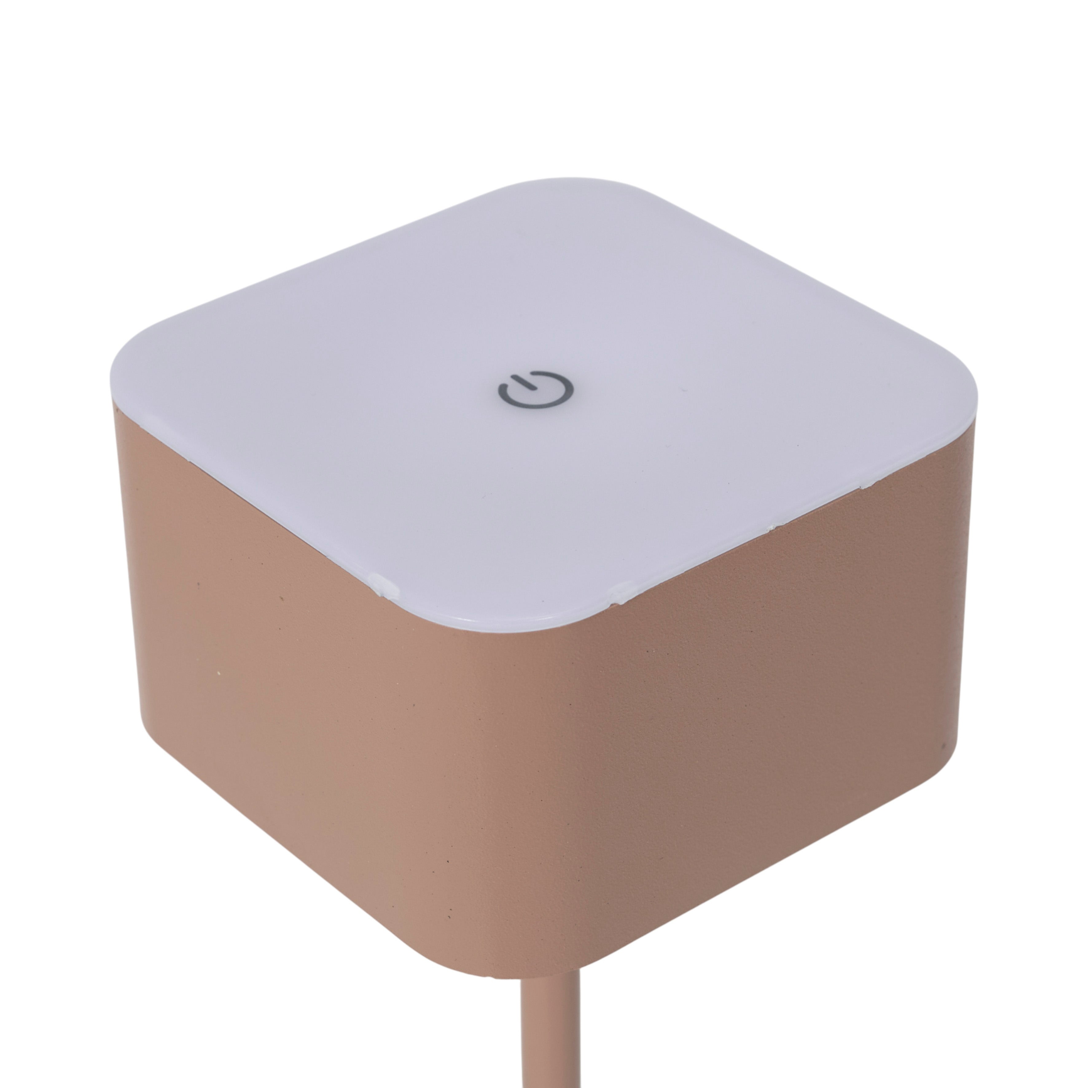 LAMPE DE TABLE TACTILE RECHARGEABLE BEIGE
