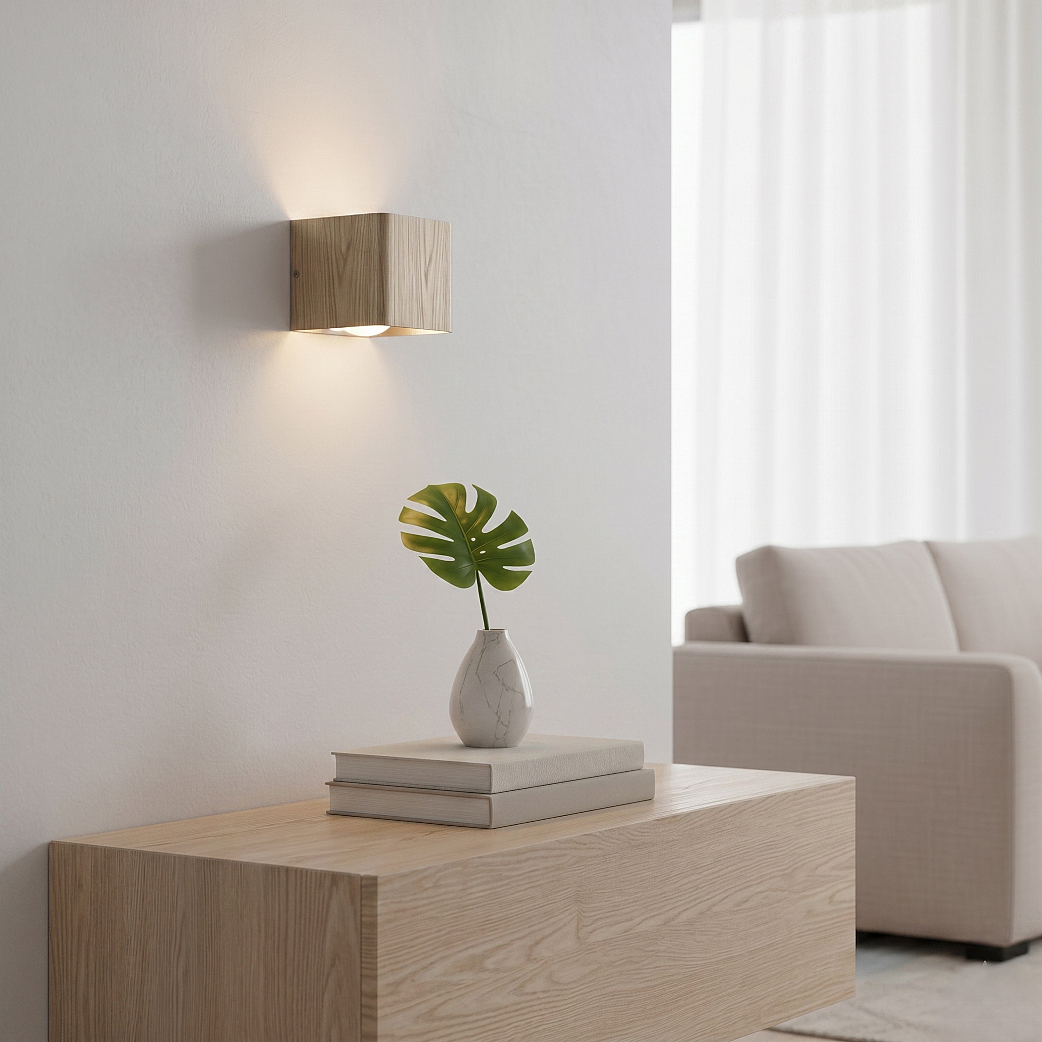 APPLIQUE RECHARGEABLE EFFET BOIS