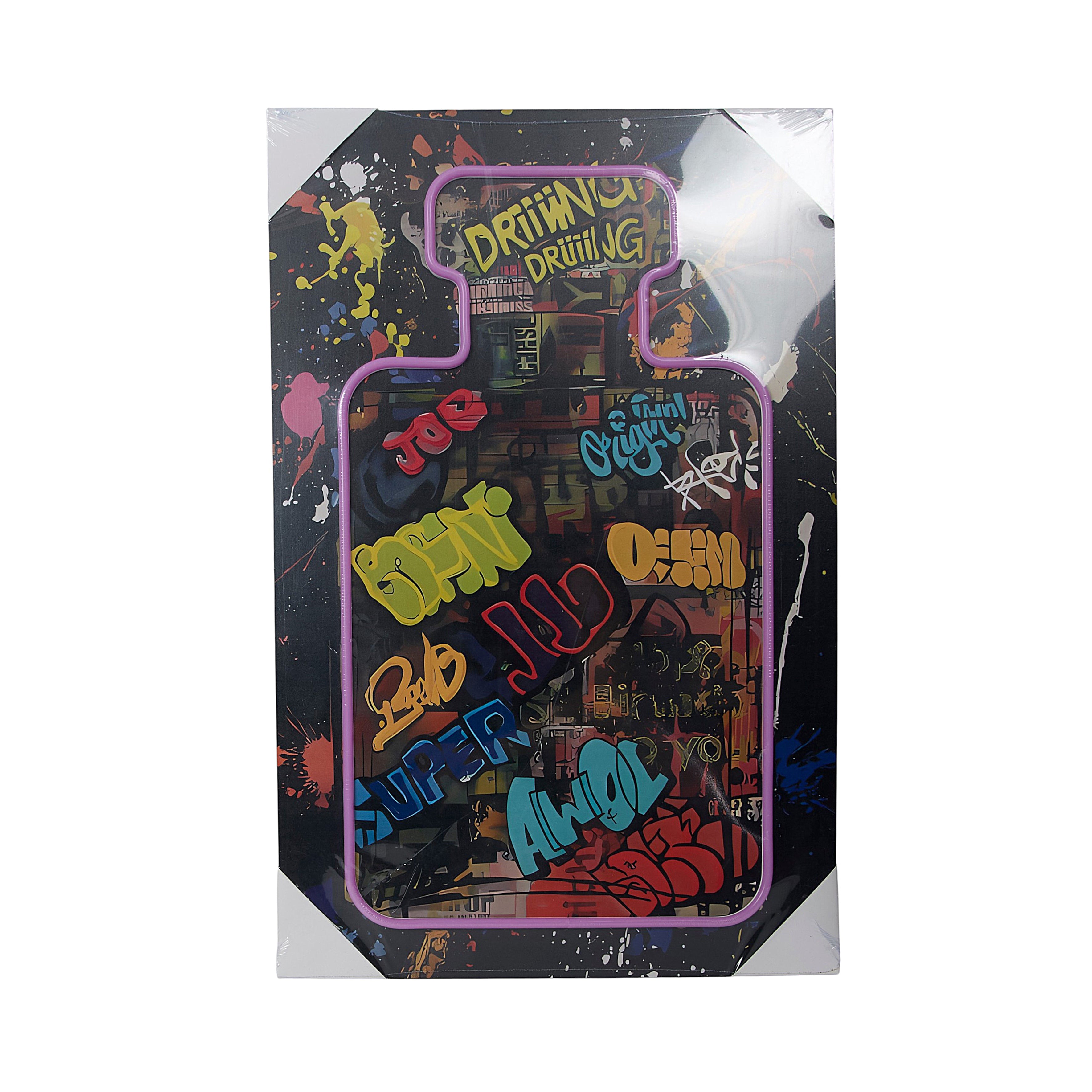 TABLEAU LED FLACON 40X60CM