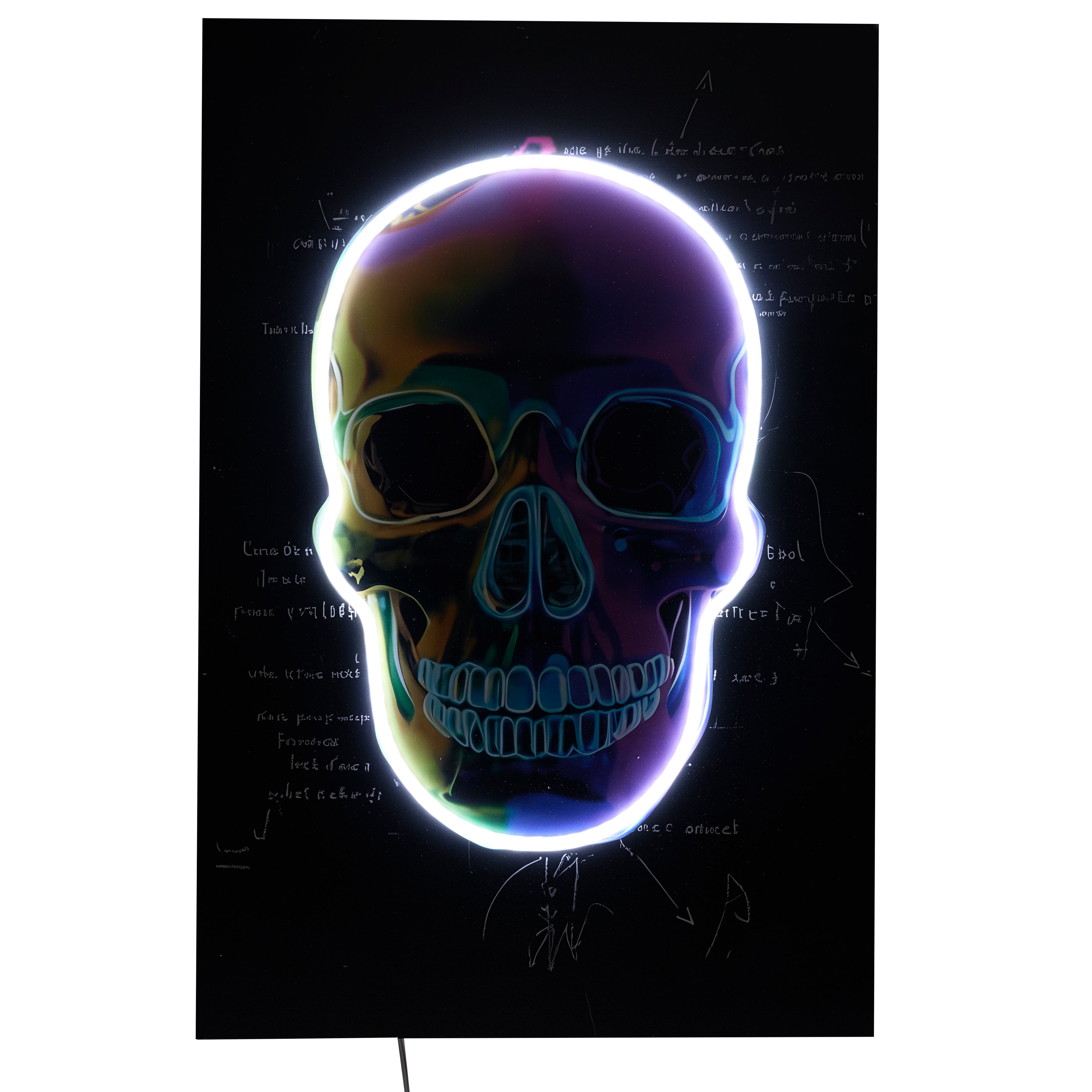 TABLEAU LED CRANE 40X60CM