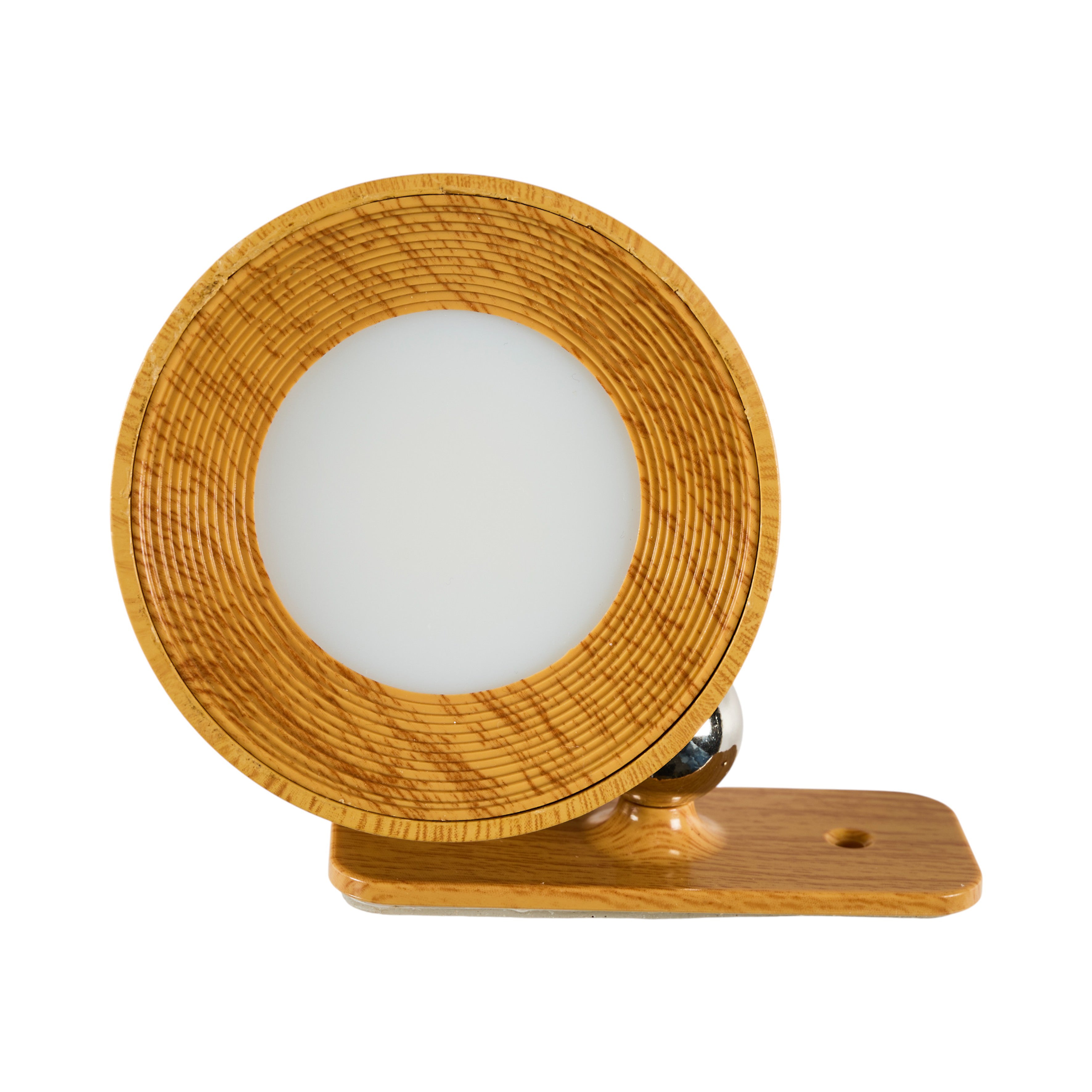 APPLIQUE ROND MAGNETIQUE RECHARGEABLE BOIS