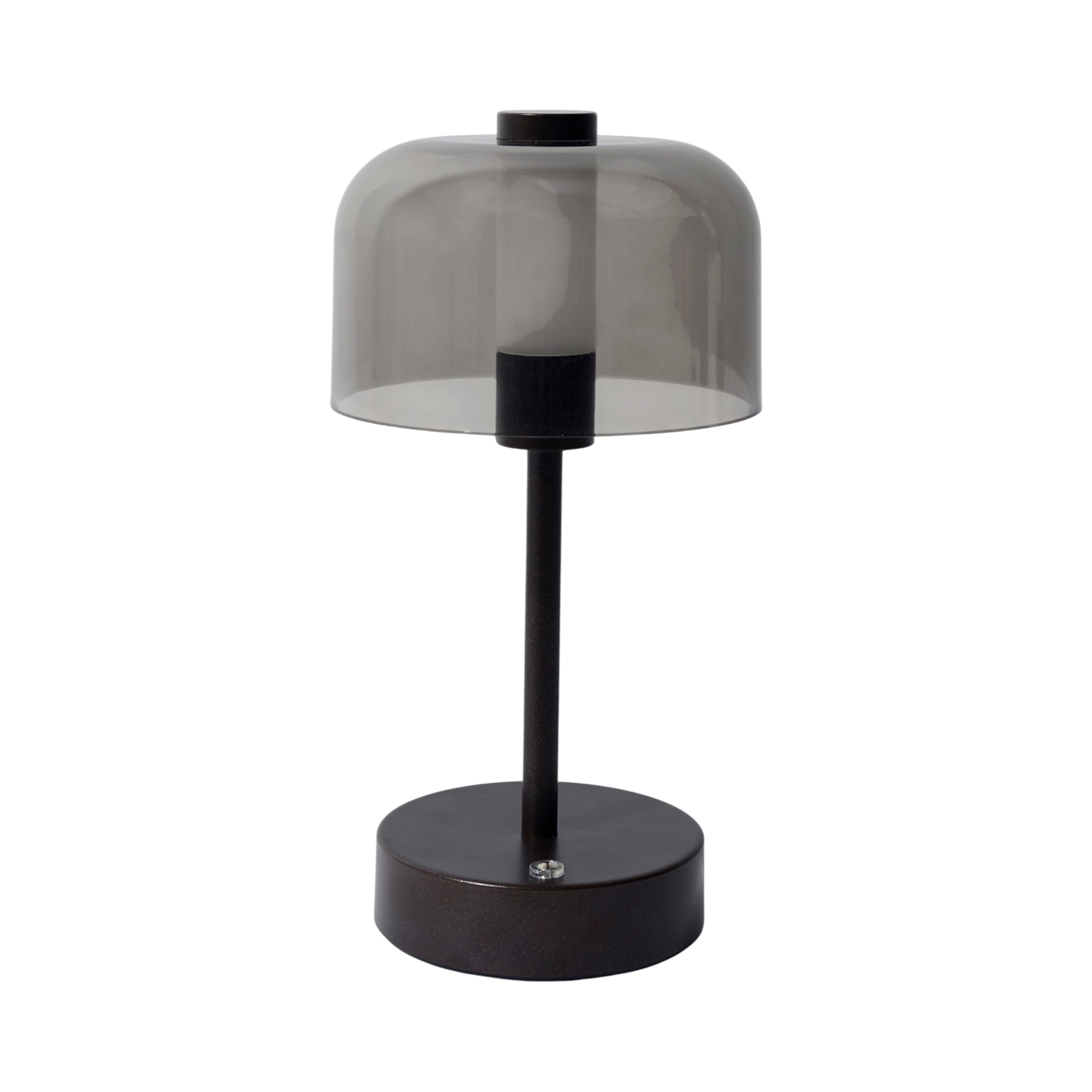LAMPE DE TABLE TACTILE RECHARGEABLE MARRON