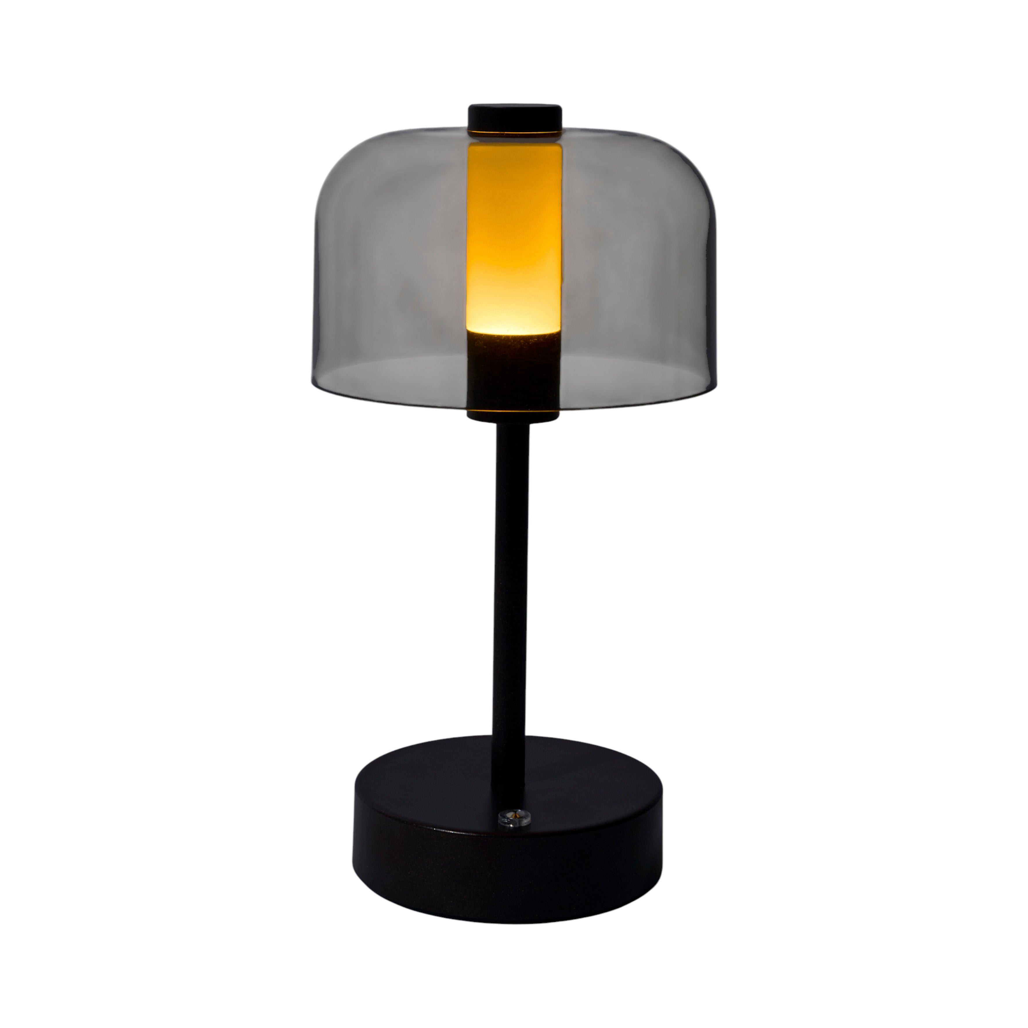 LAMPE DE TABLE TACTILE RECHARGEABLE MARRON