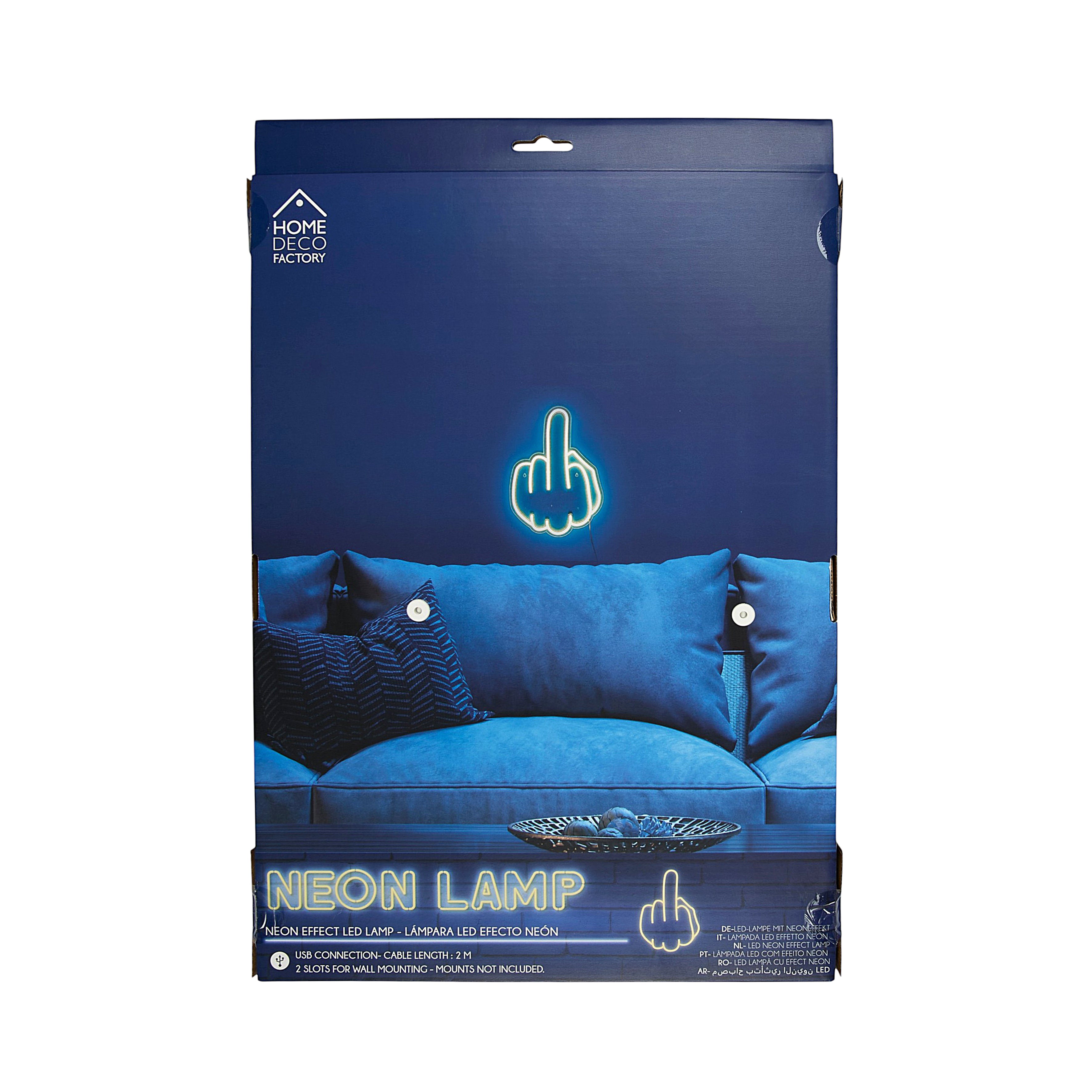 LAMPE LED EFFET NEON DOIGT