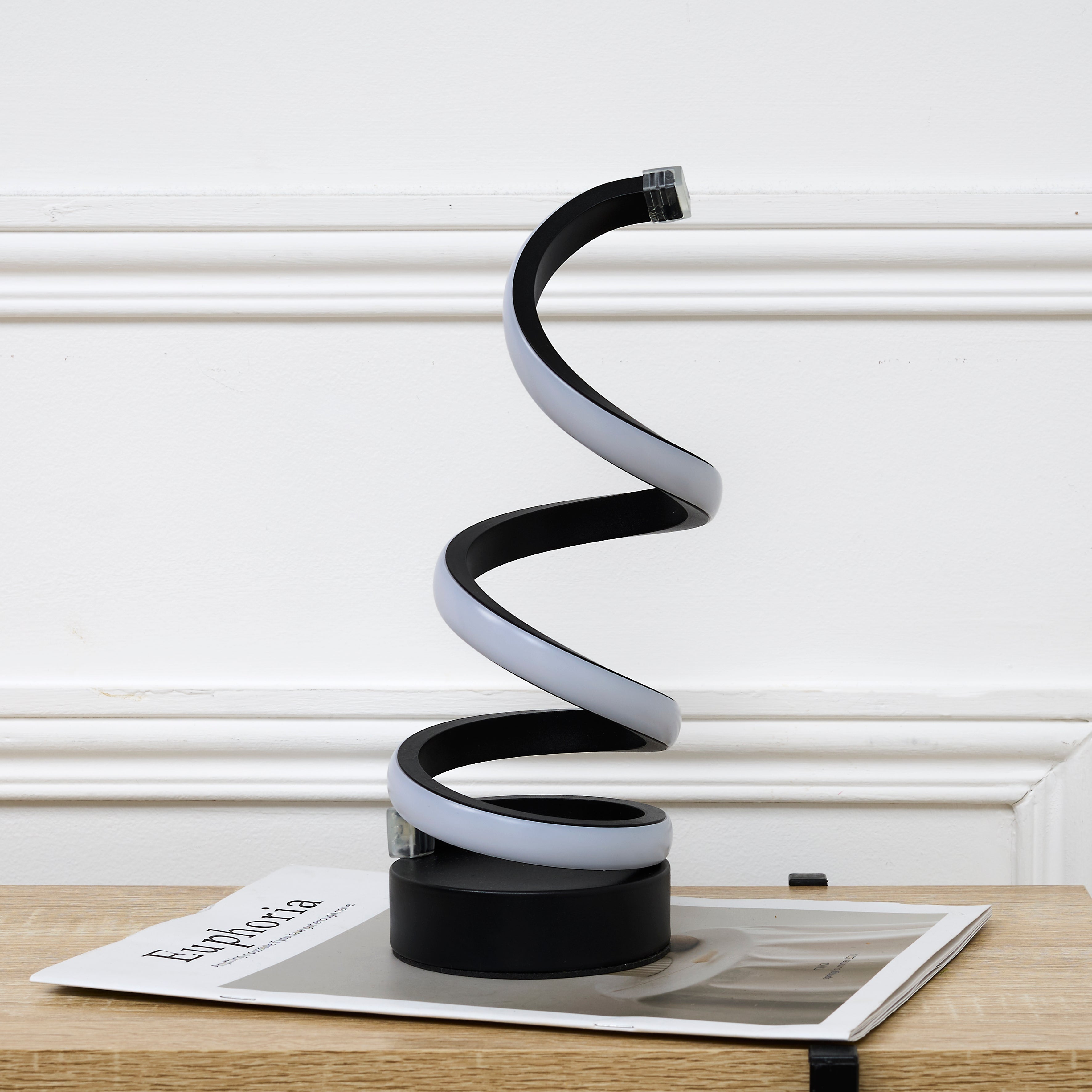 LAMPE LED SPIRALE H23CM
