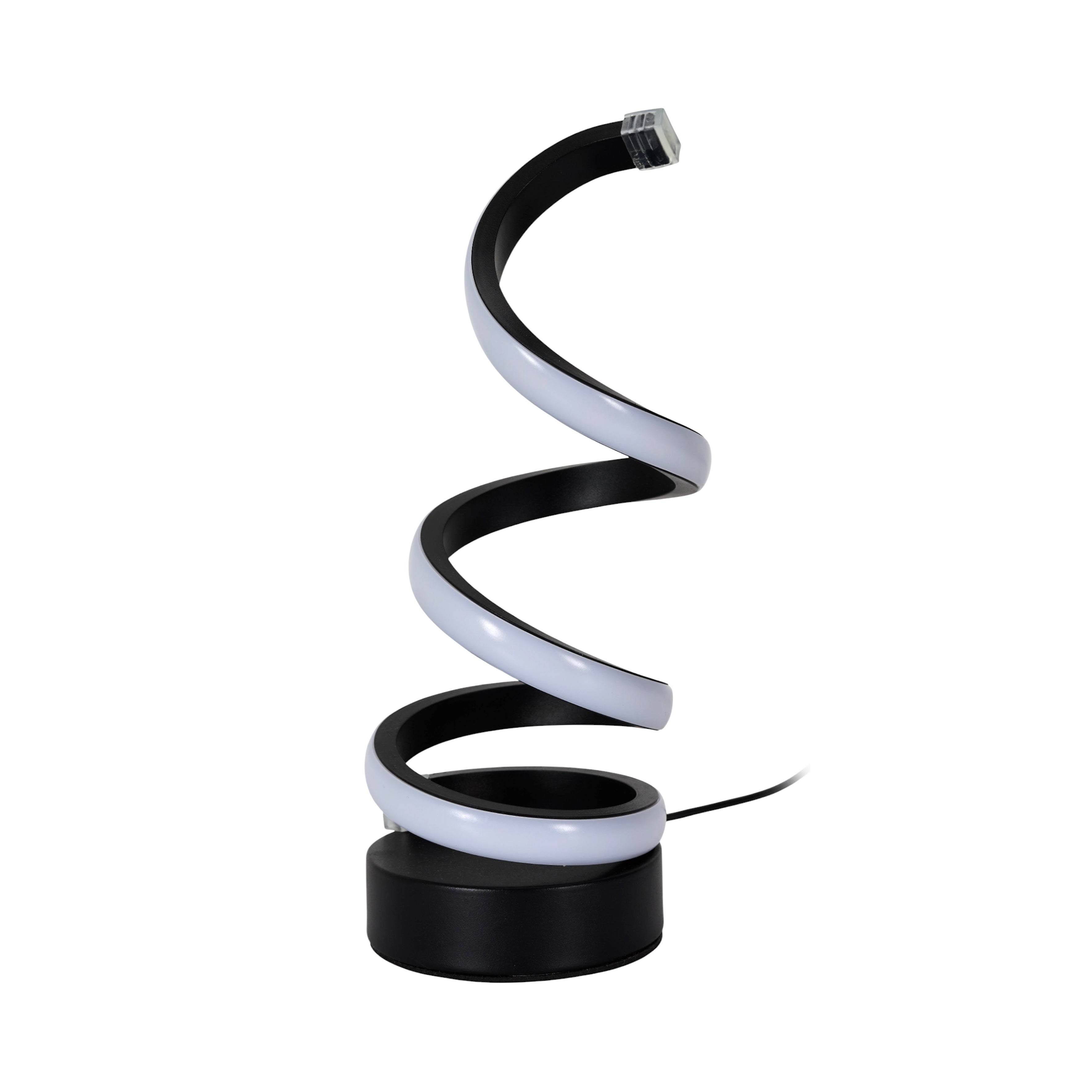 LAMPE LED SPIRALE H23CM