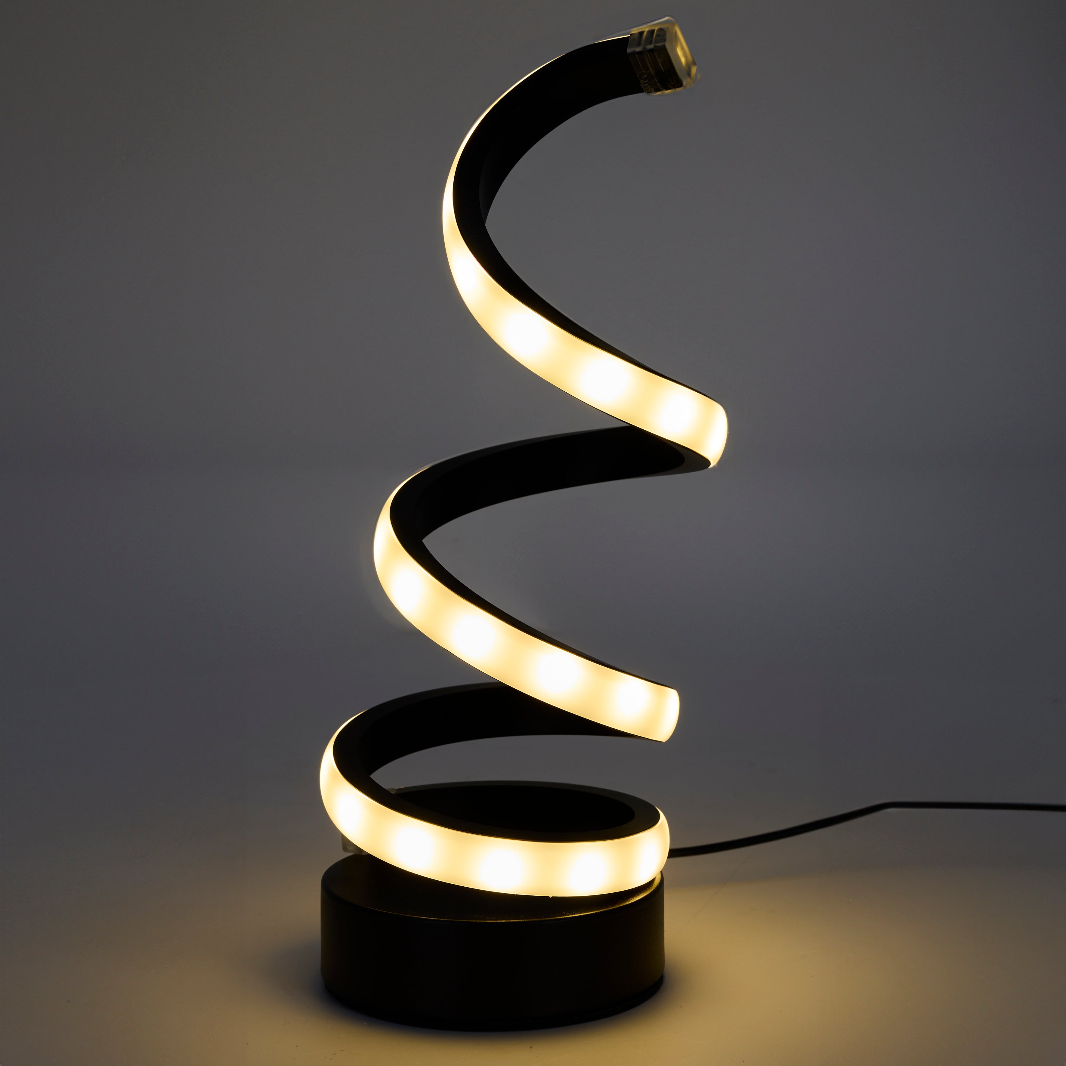 LAMPE LED SPIRALE H23CM