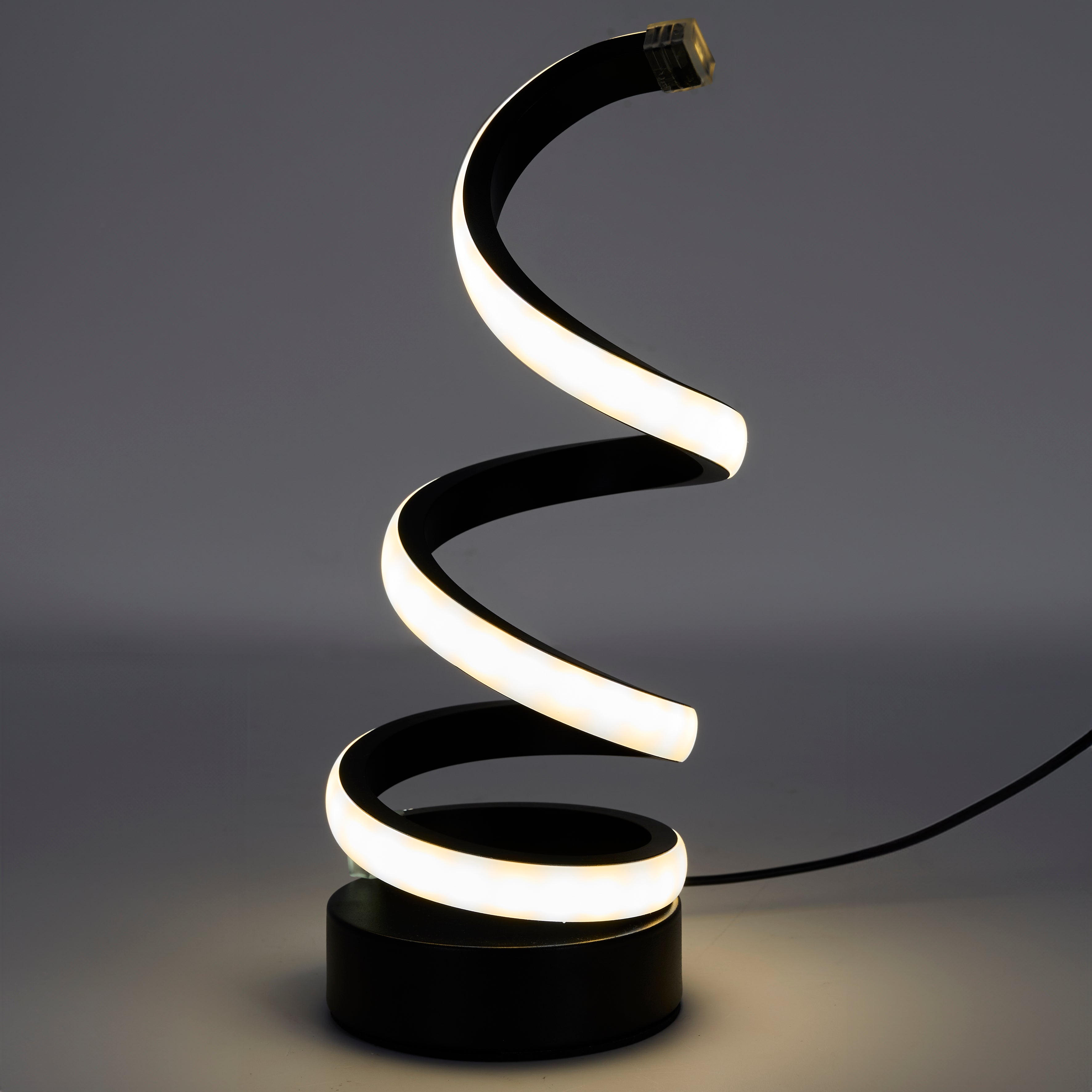 LAMPE LED SPIRALE H23CM