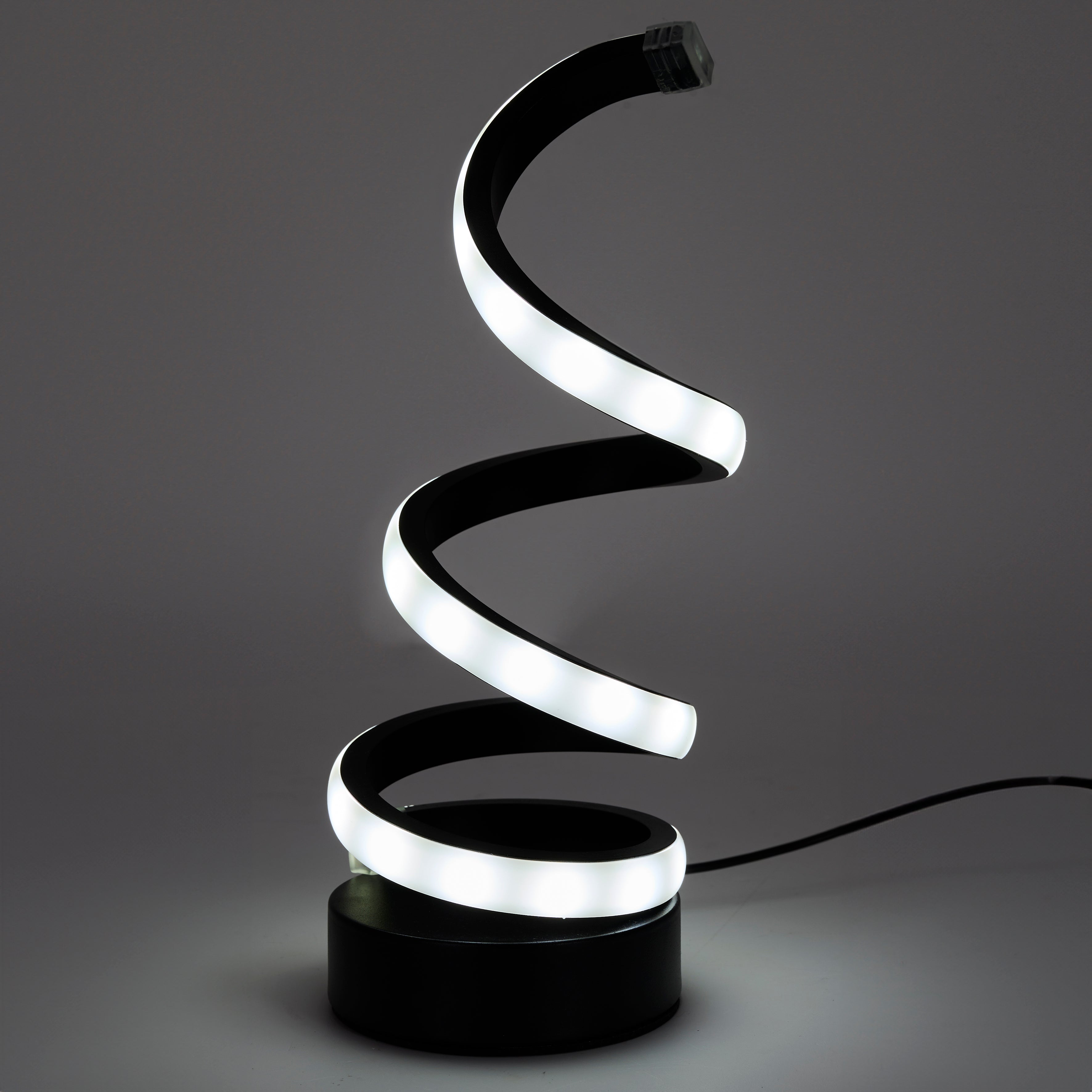 LAMPE LED SPIRALE H23CM