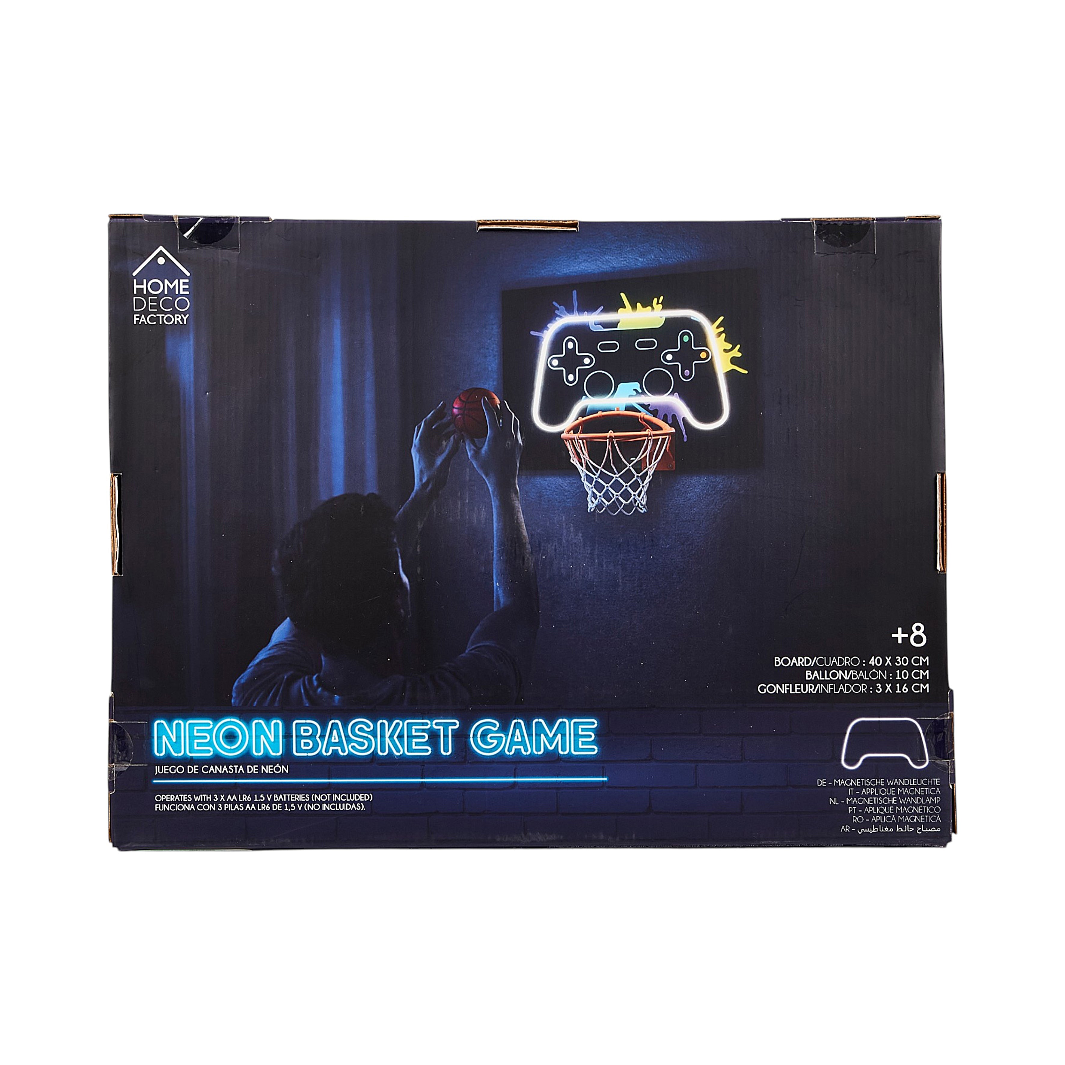 JEU DE BASKET EFFET NEON