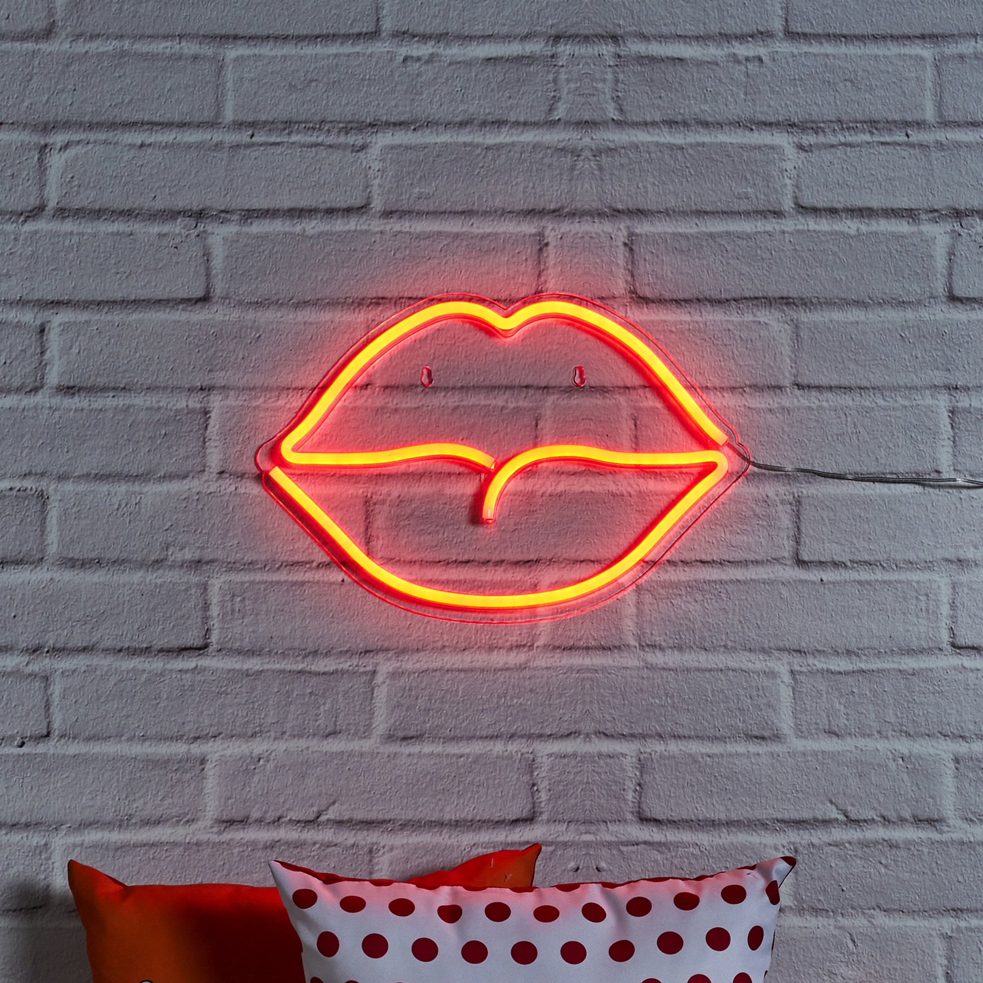 LAMPE LED EFFET NEON BOUCHE USB