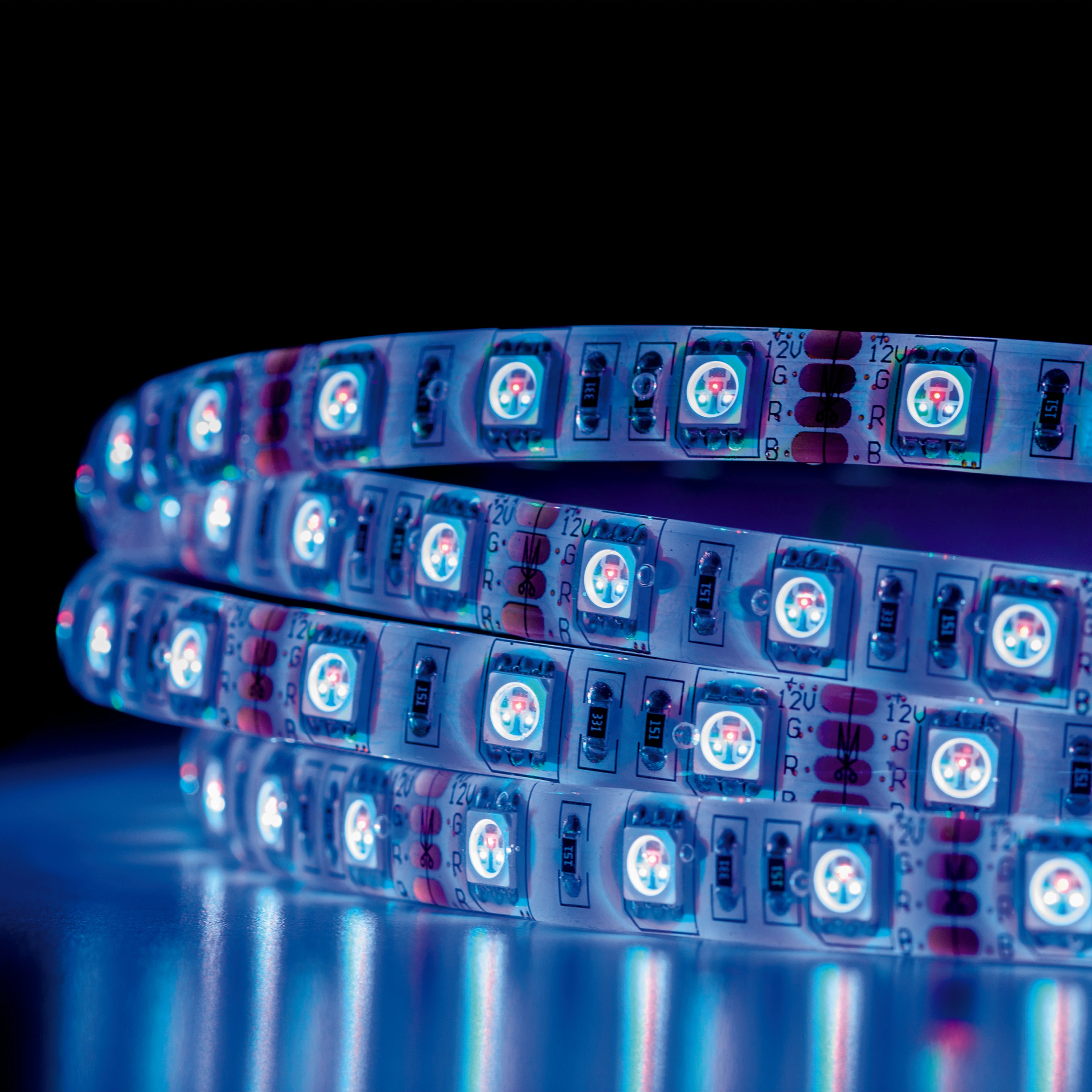 RUBAN RGB 150 LED 5M TELECOMMANDE