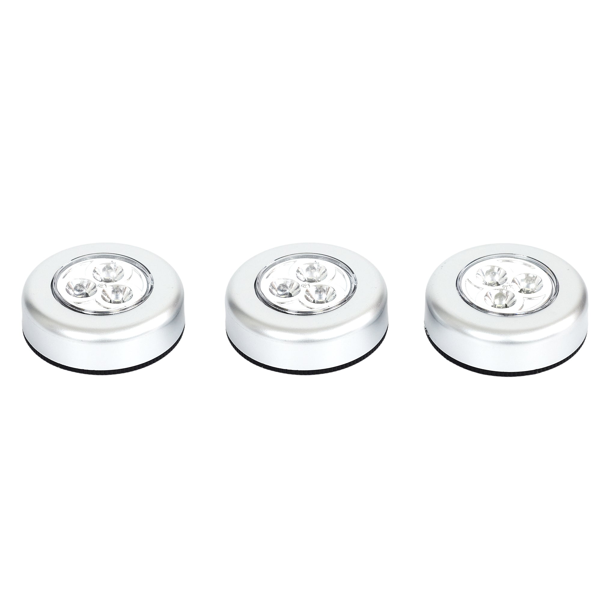 LAMPE 3 LEDS A PRESSION ADHESIVE X3