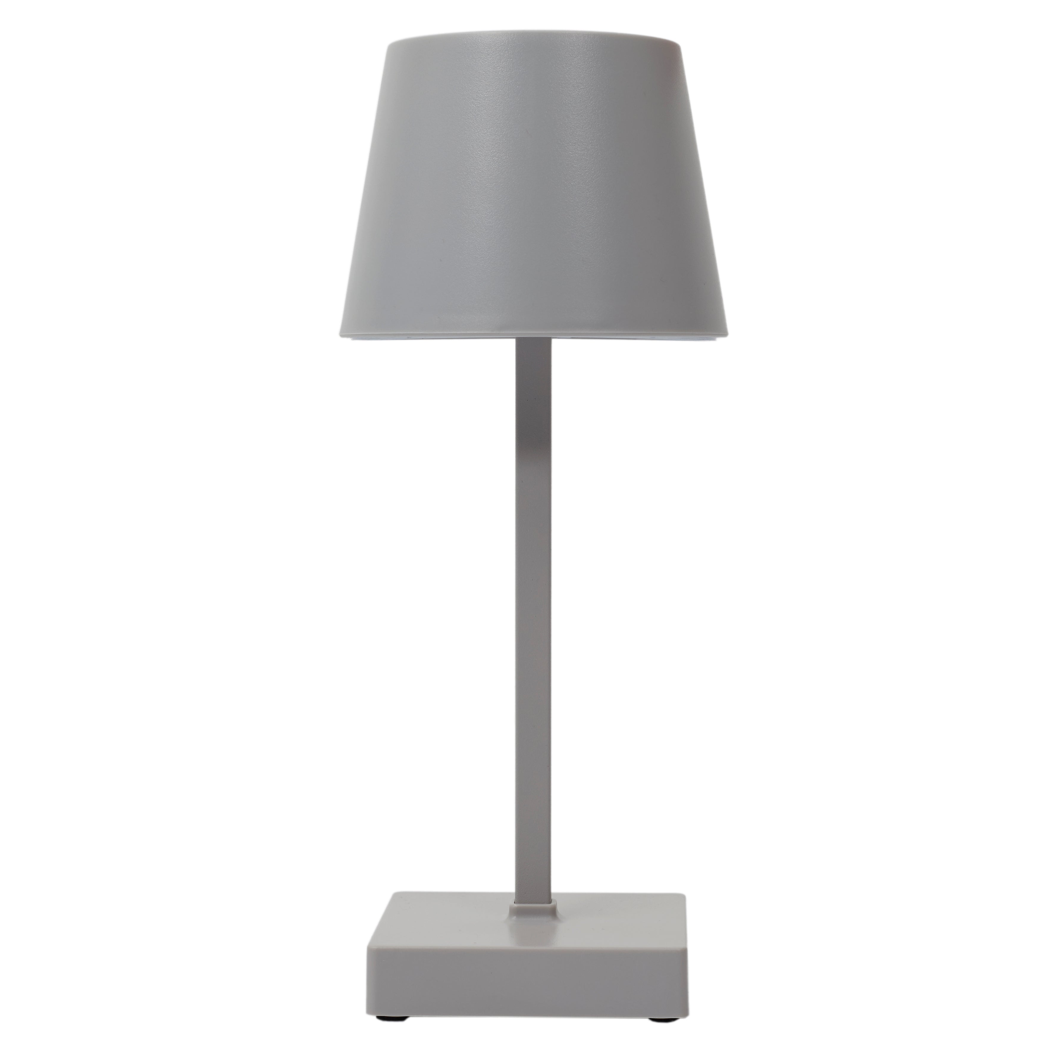 LAMPE LED DE TABLE TACTILE TAUPE