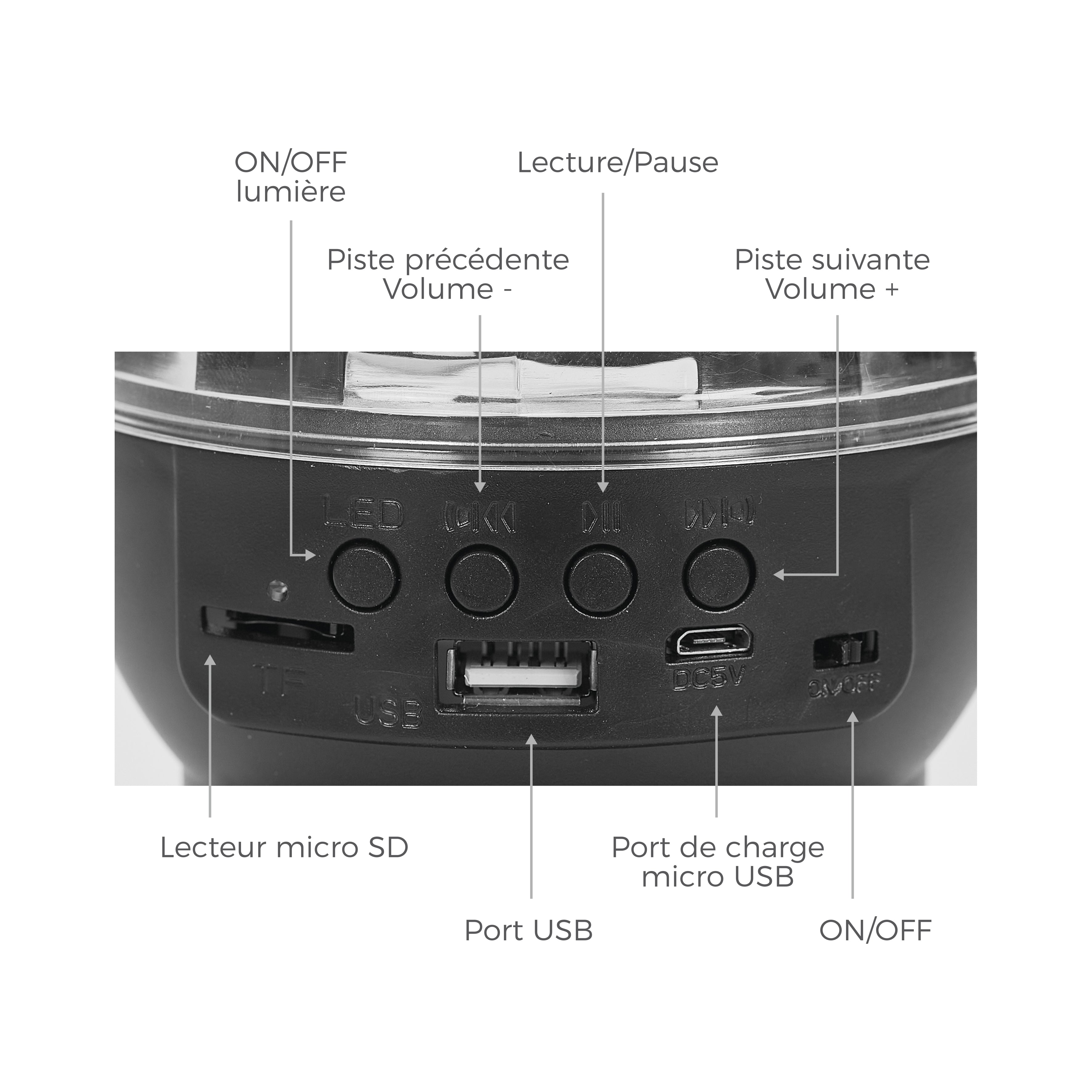 ENCEINTE SANS FIL DISCO
