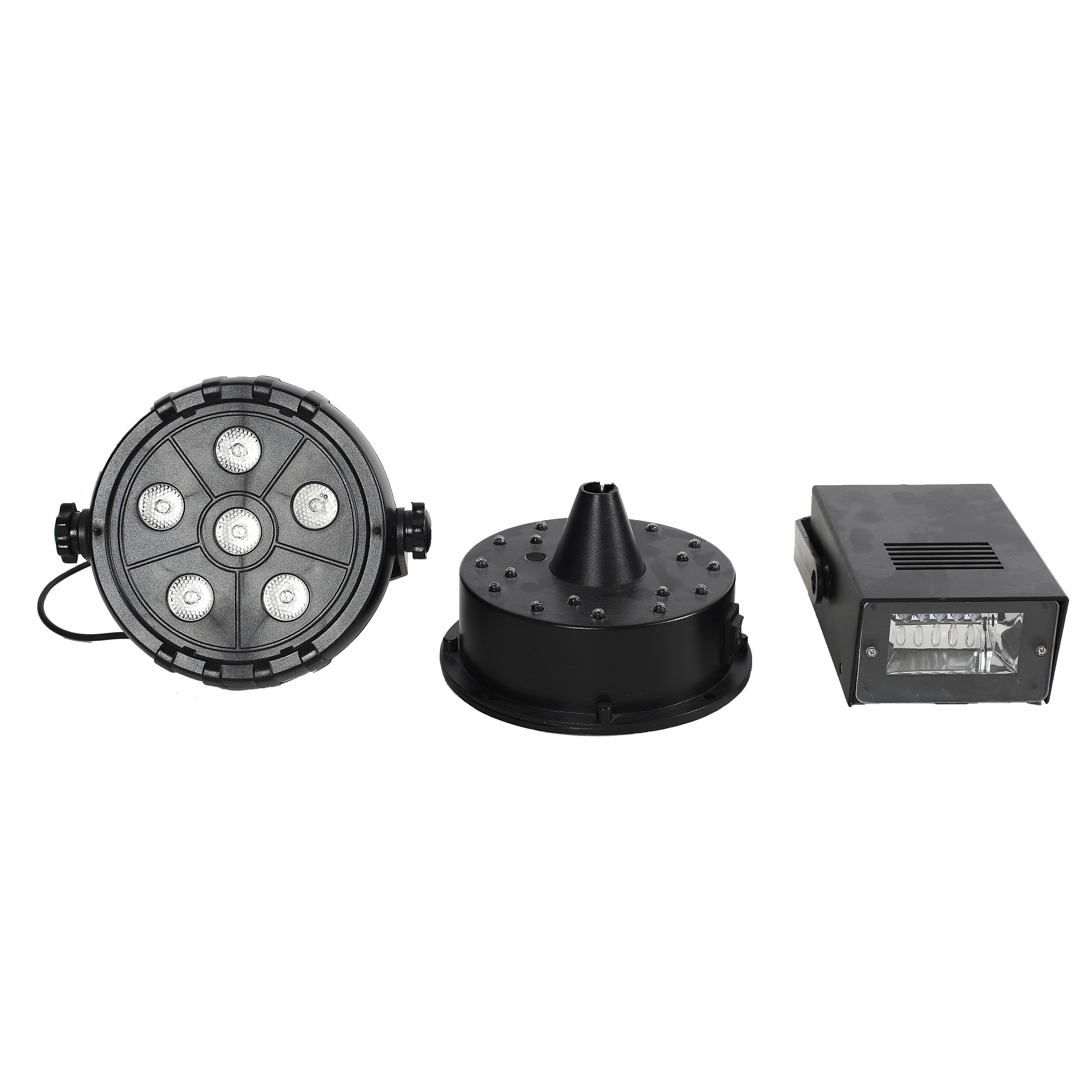 COFFRET DISCO BOULE A FACETTES 3 ACCESSOIRES