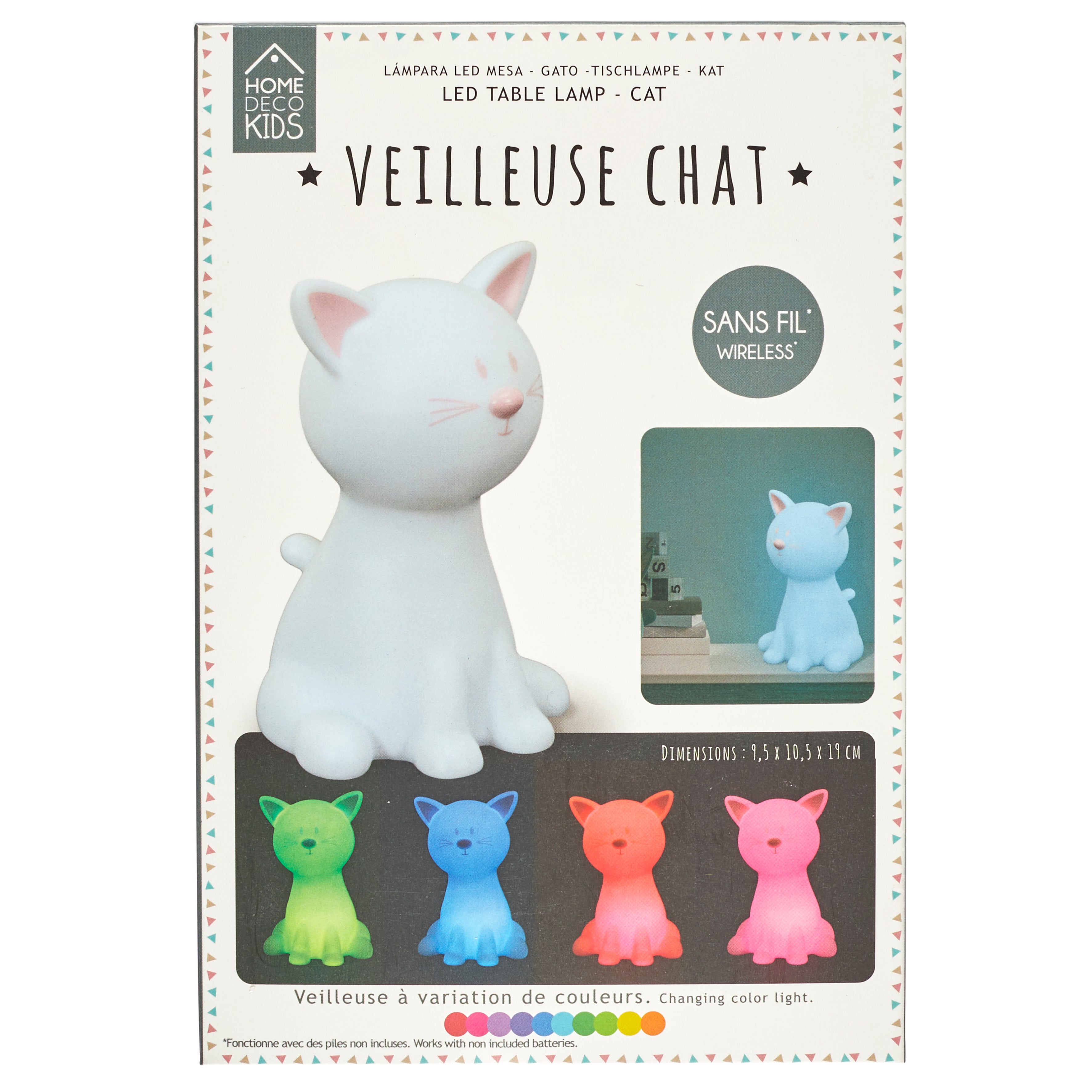 LAMPE VEILLEUSE CHAT