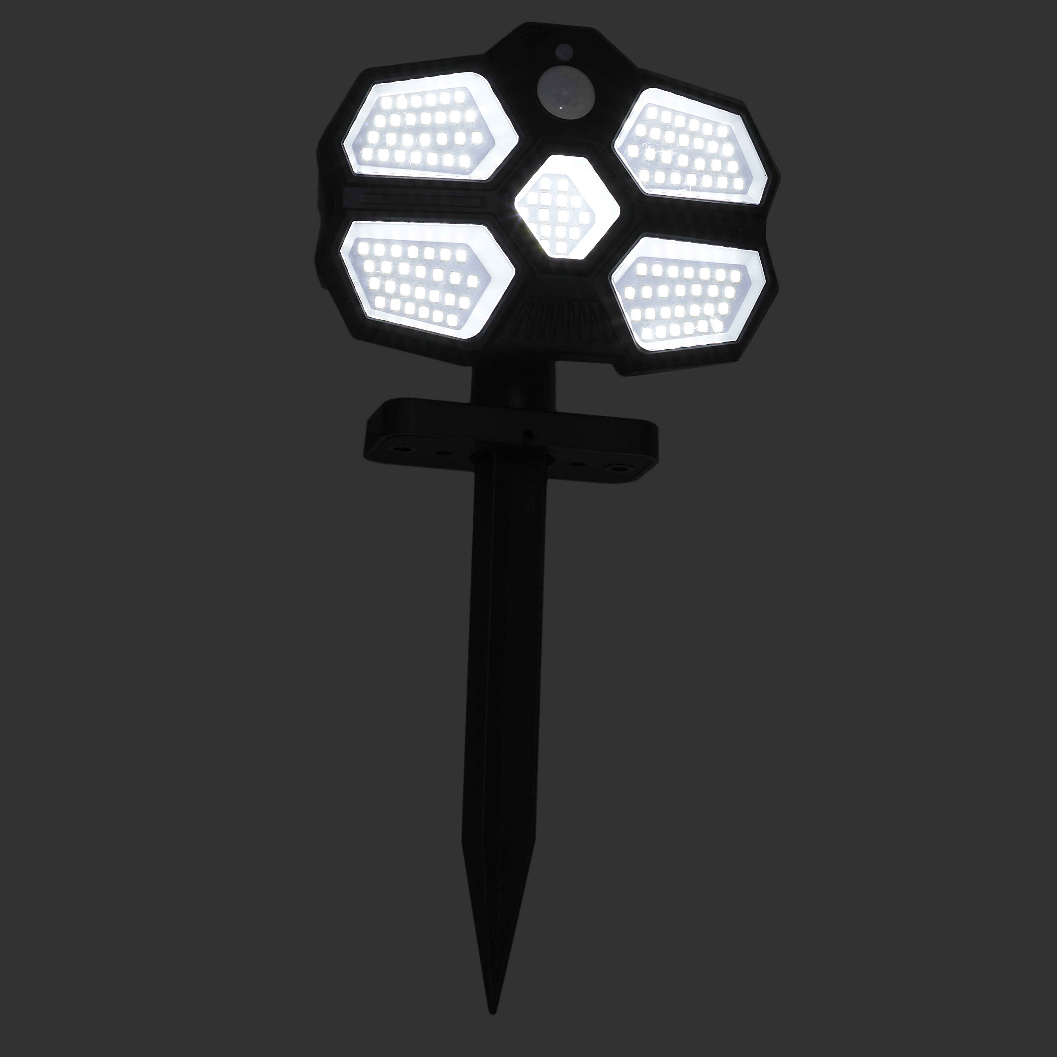 LAMPE LED SOLAIRE DETECTEUR DE MOUVEMENT