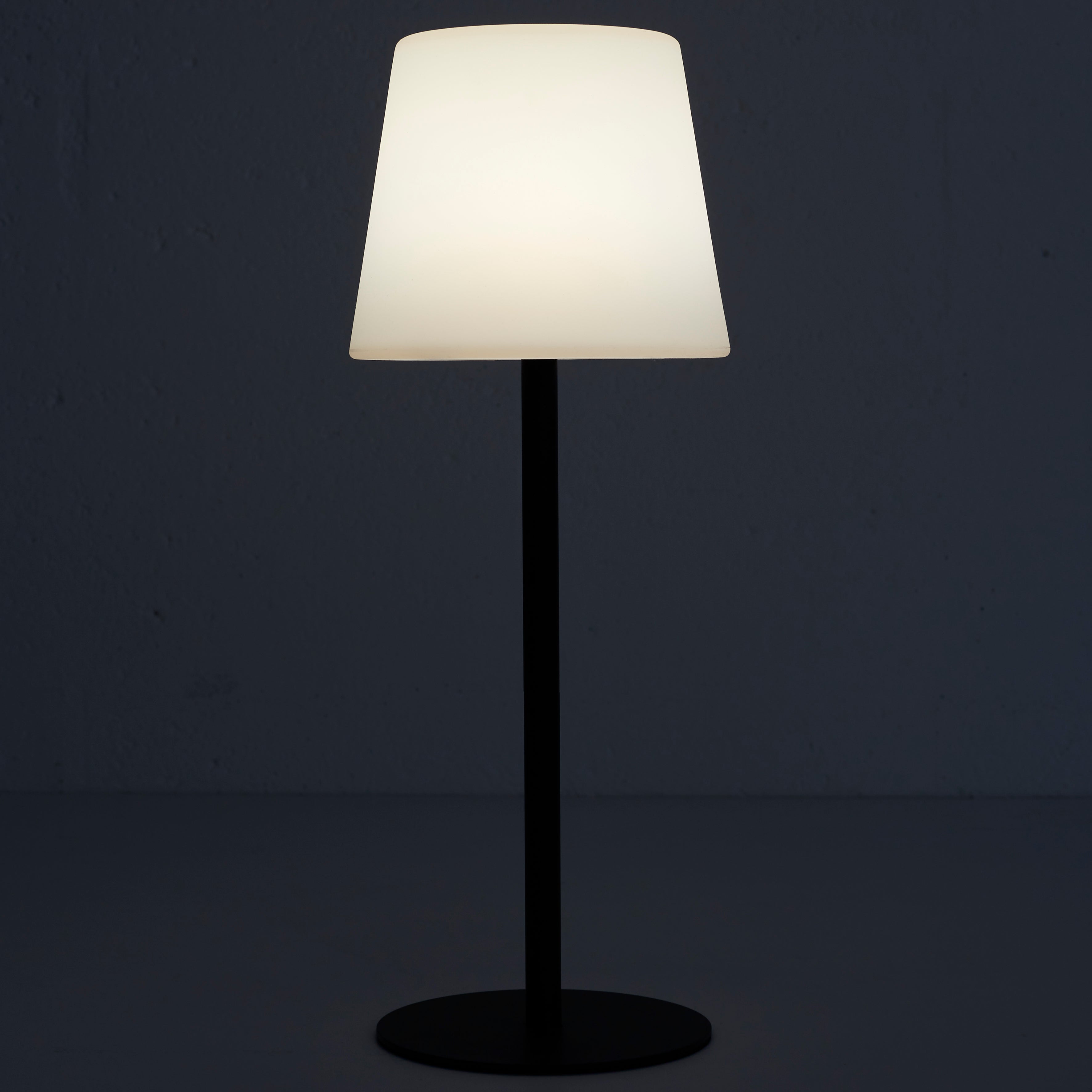 LAMPE INT EXT RECHARGEABLE USB IP65 H40CM NOIR
