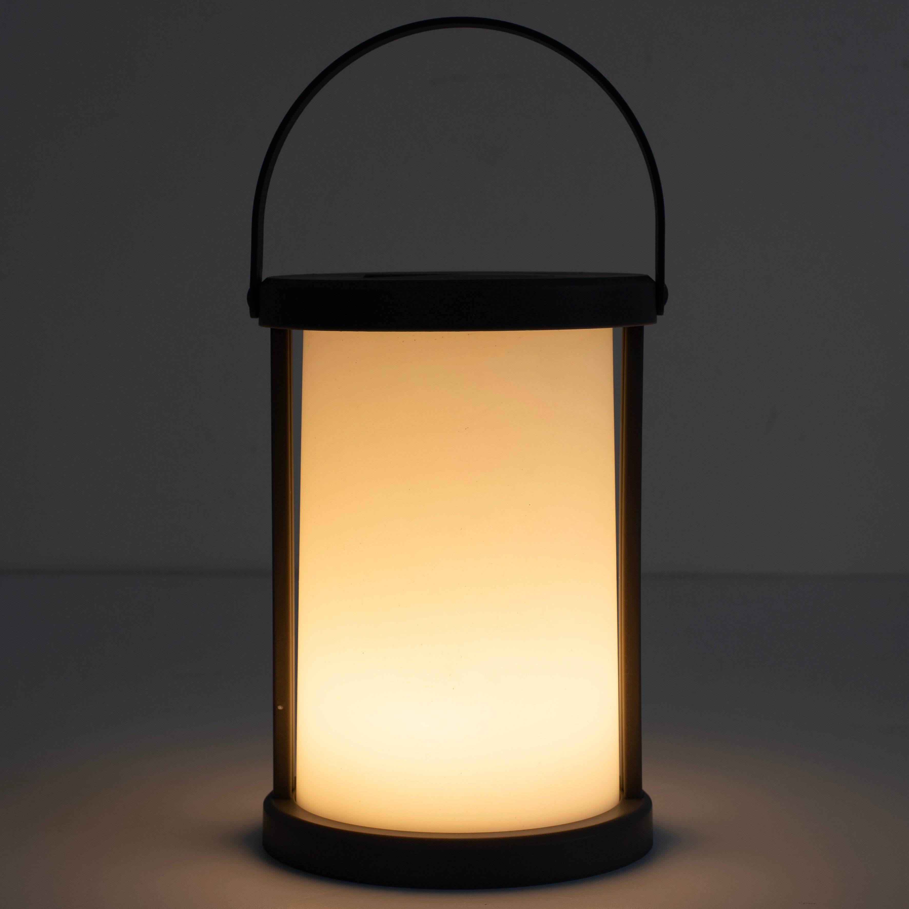 LAMPE DE TABLE SOLAIRE NOIRE