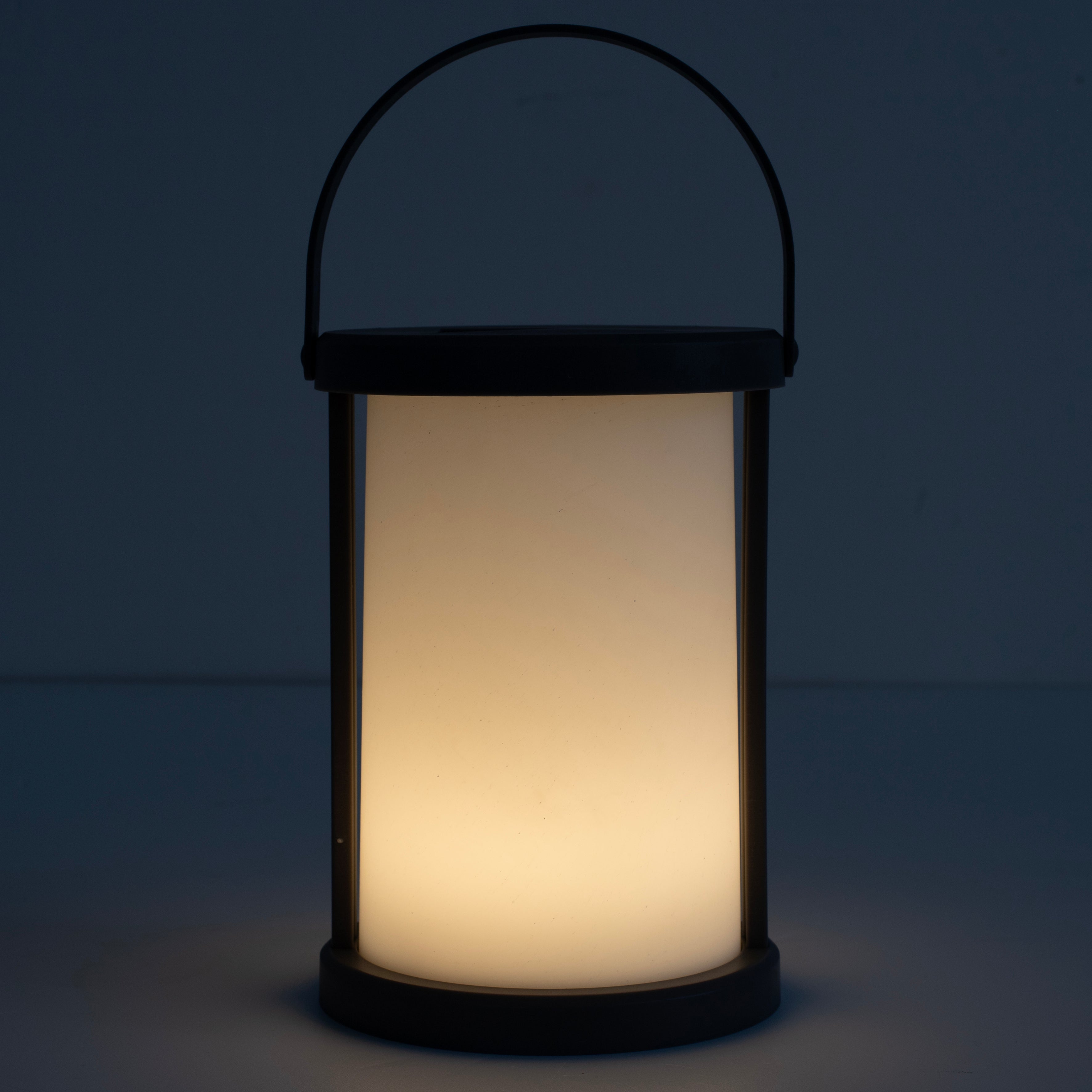 LAMPE DE TABLE SOLAIRE NOIRE