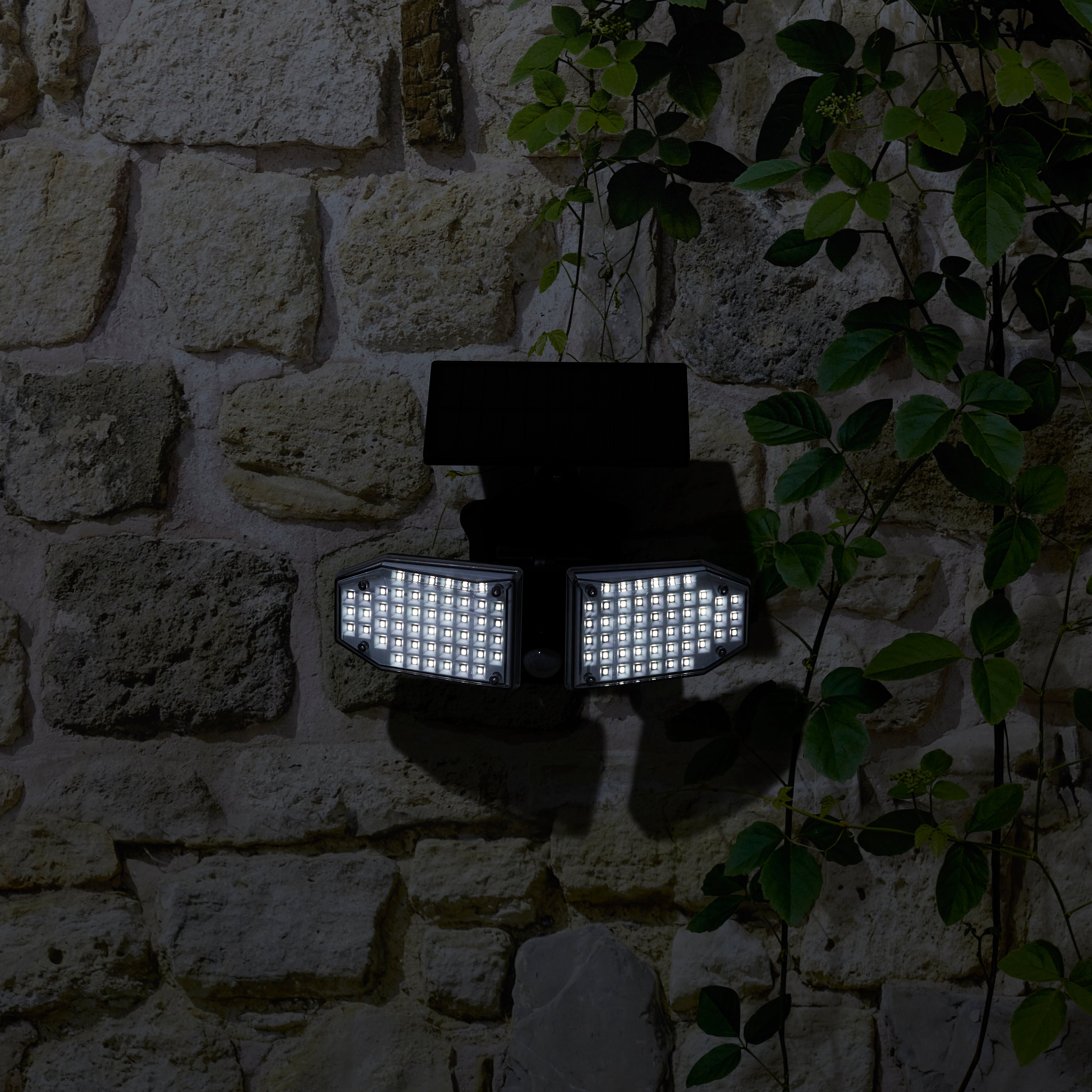 LUMINAIRE SOLAIRE 100LEDS COB ORIENTABLE