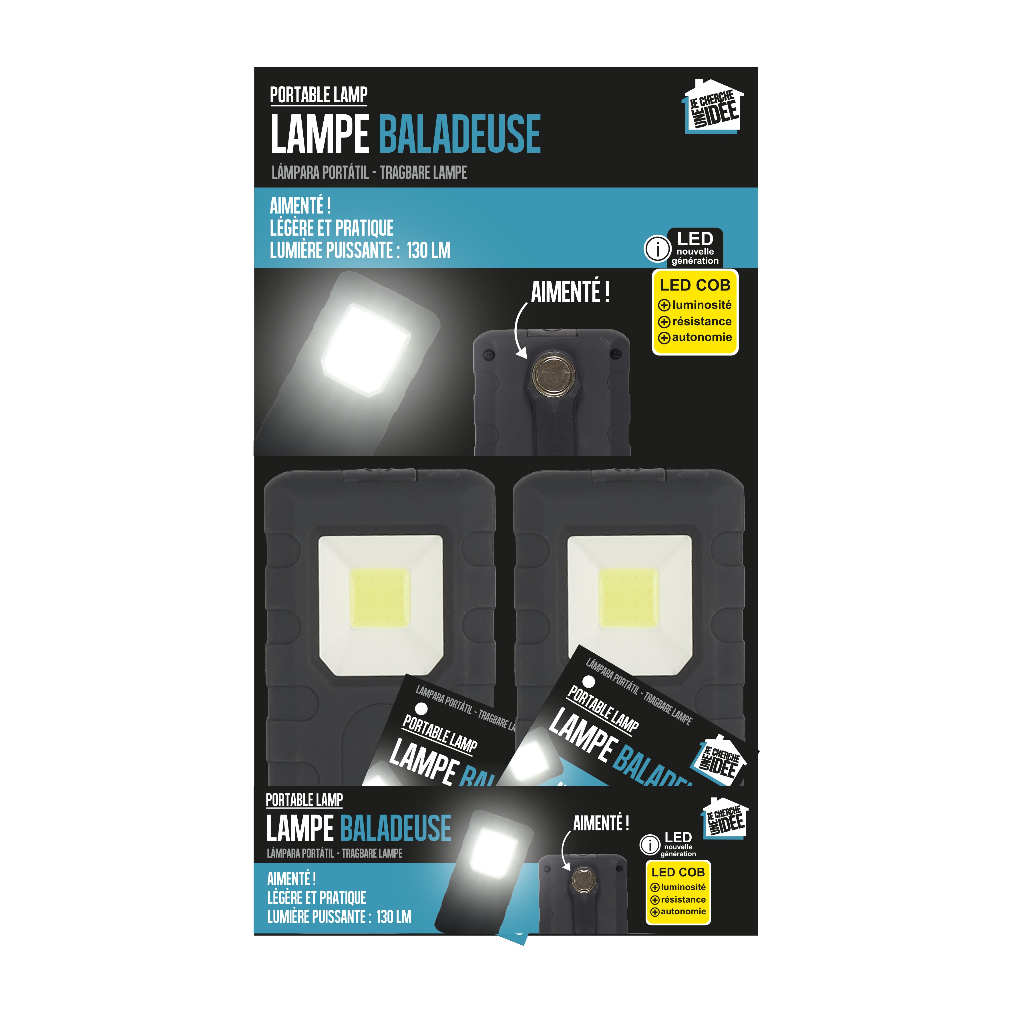 PETIT LUMINAIRE COB UTILITAIRE