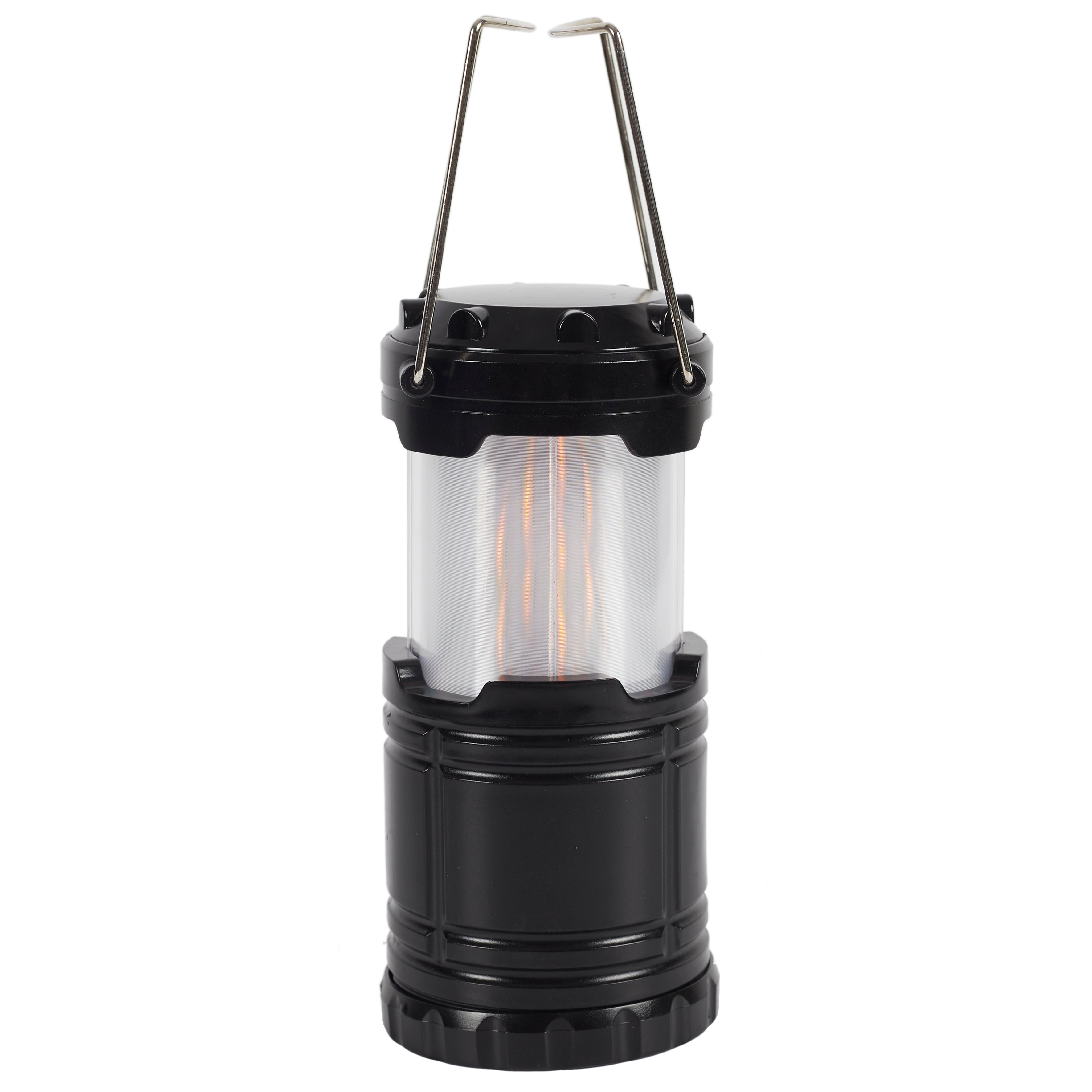 LUMINAIRE CAMPING EFFET FLAMME ET LED BLANCHE