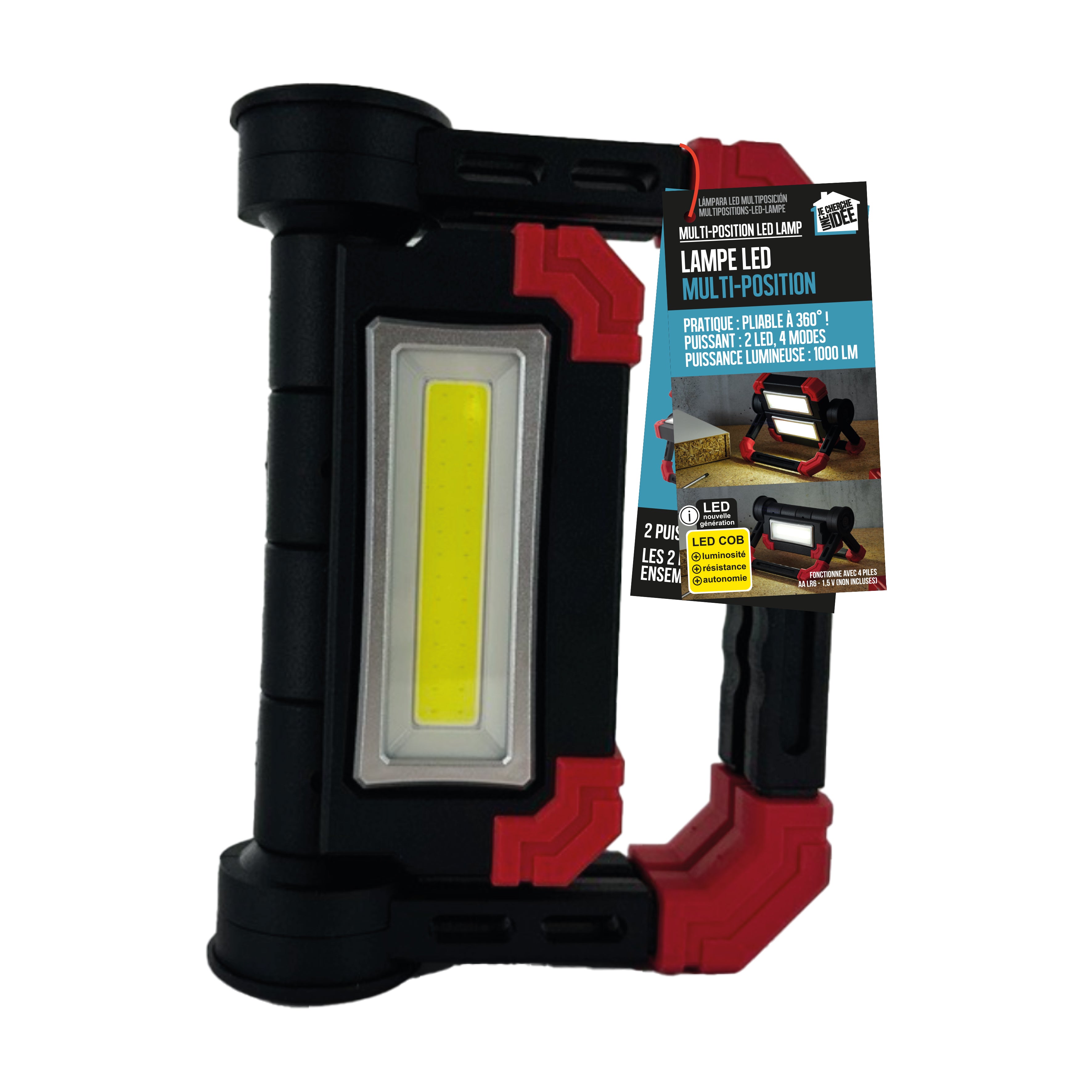 LUMINAIRE COB UTILITAIRE ORIENTABLE