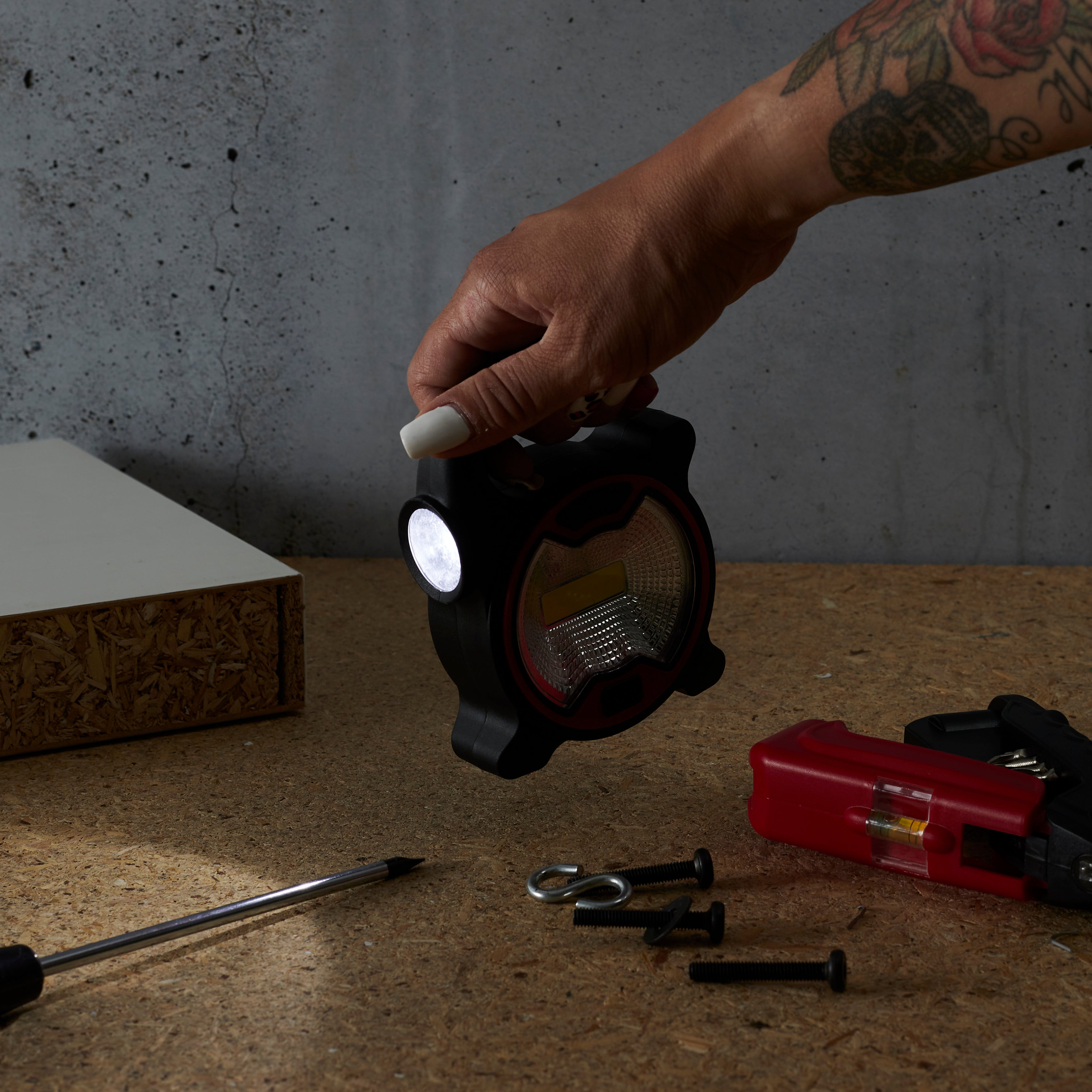 LUMINAIRE COB UTILITAIRE 2 MODES