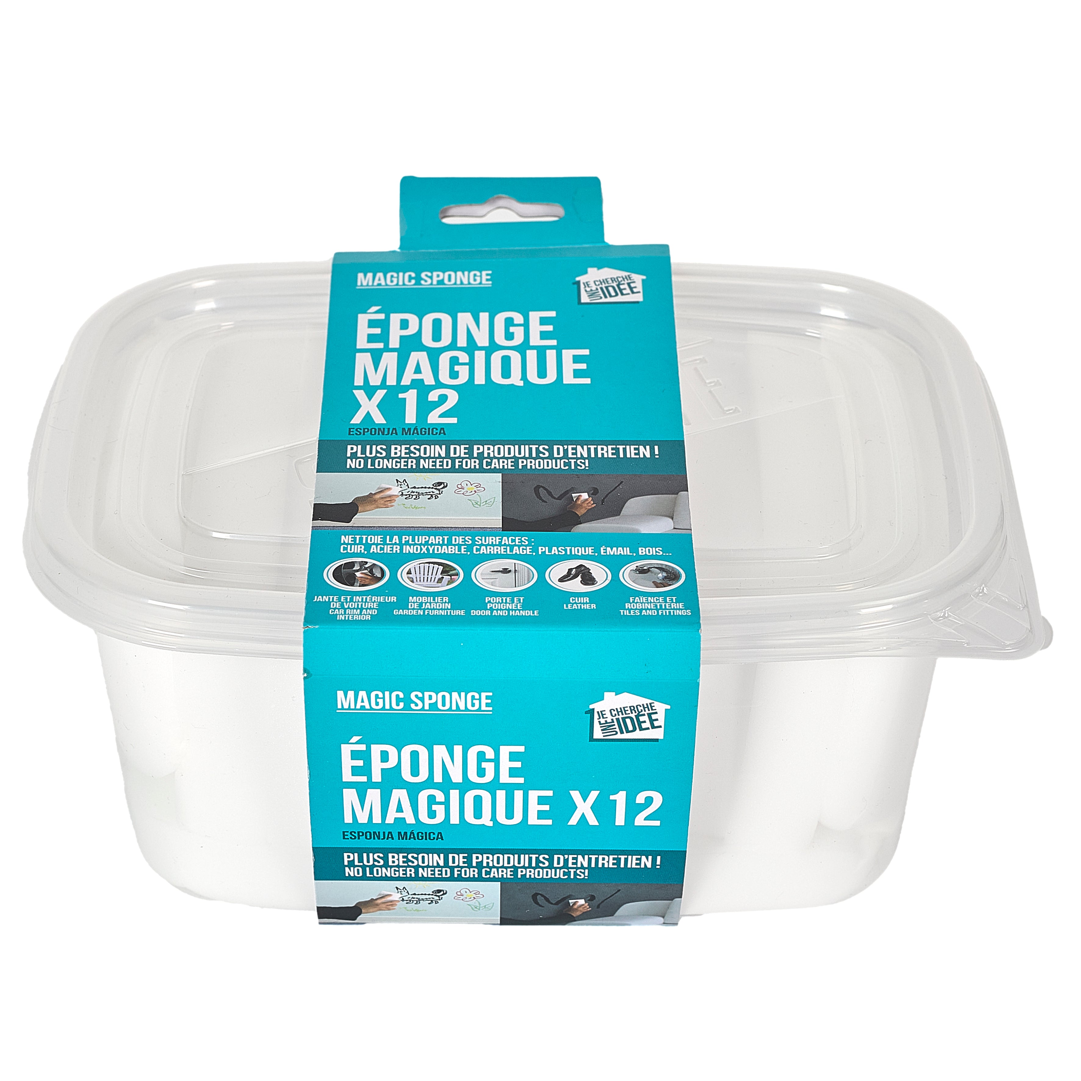BOITE EPONGE MAGIQUE X12