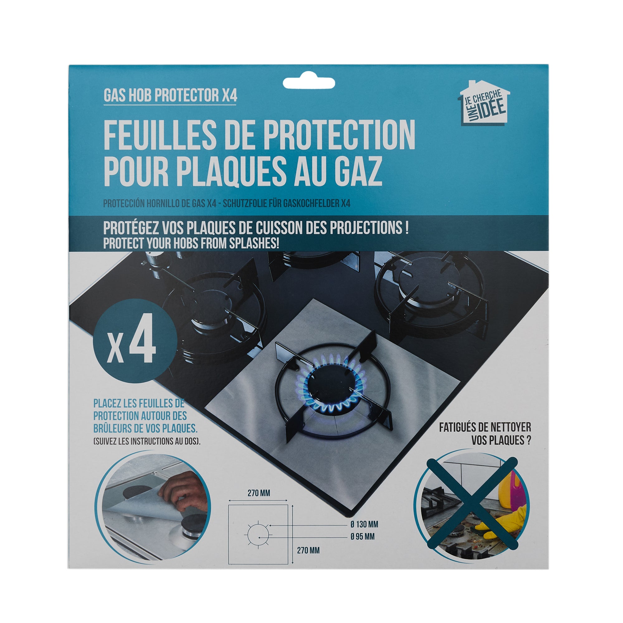 PROTECTION GAZINIERE X4