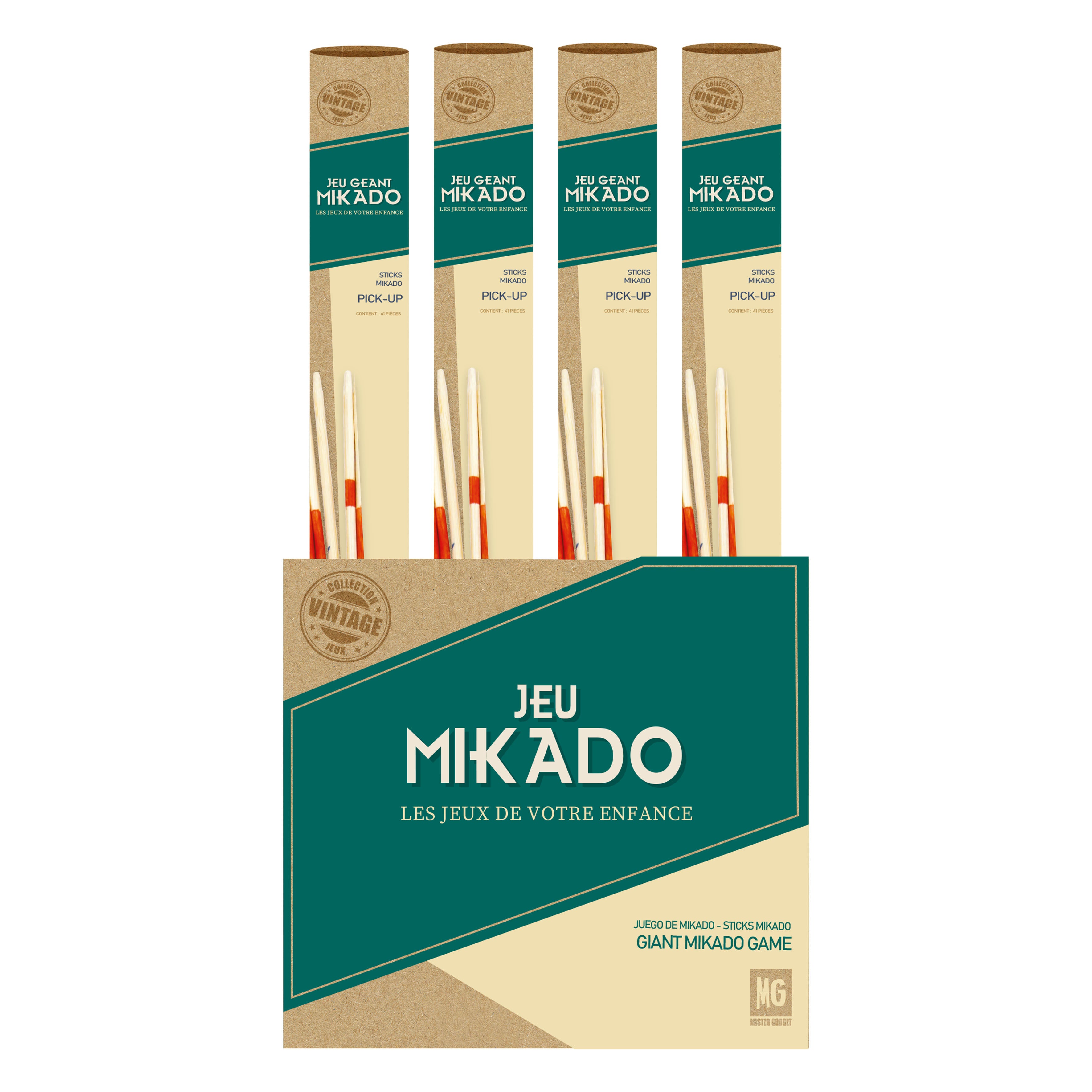 MIKADO GEANT 41 PIECES EN BOIS