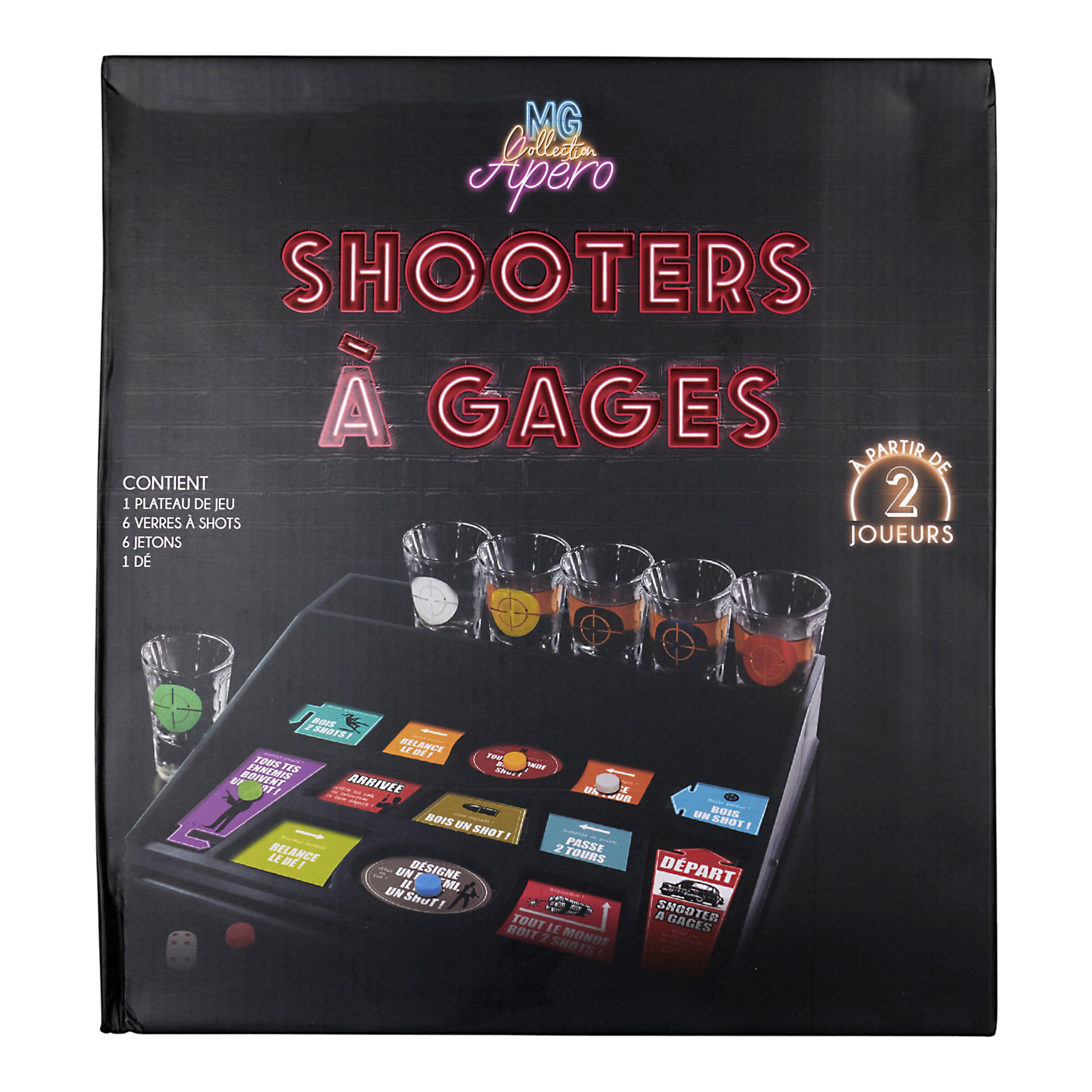 JEU A BOIRE SHOOTER A GAGES