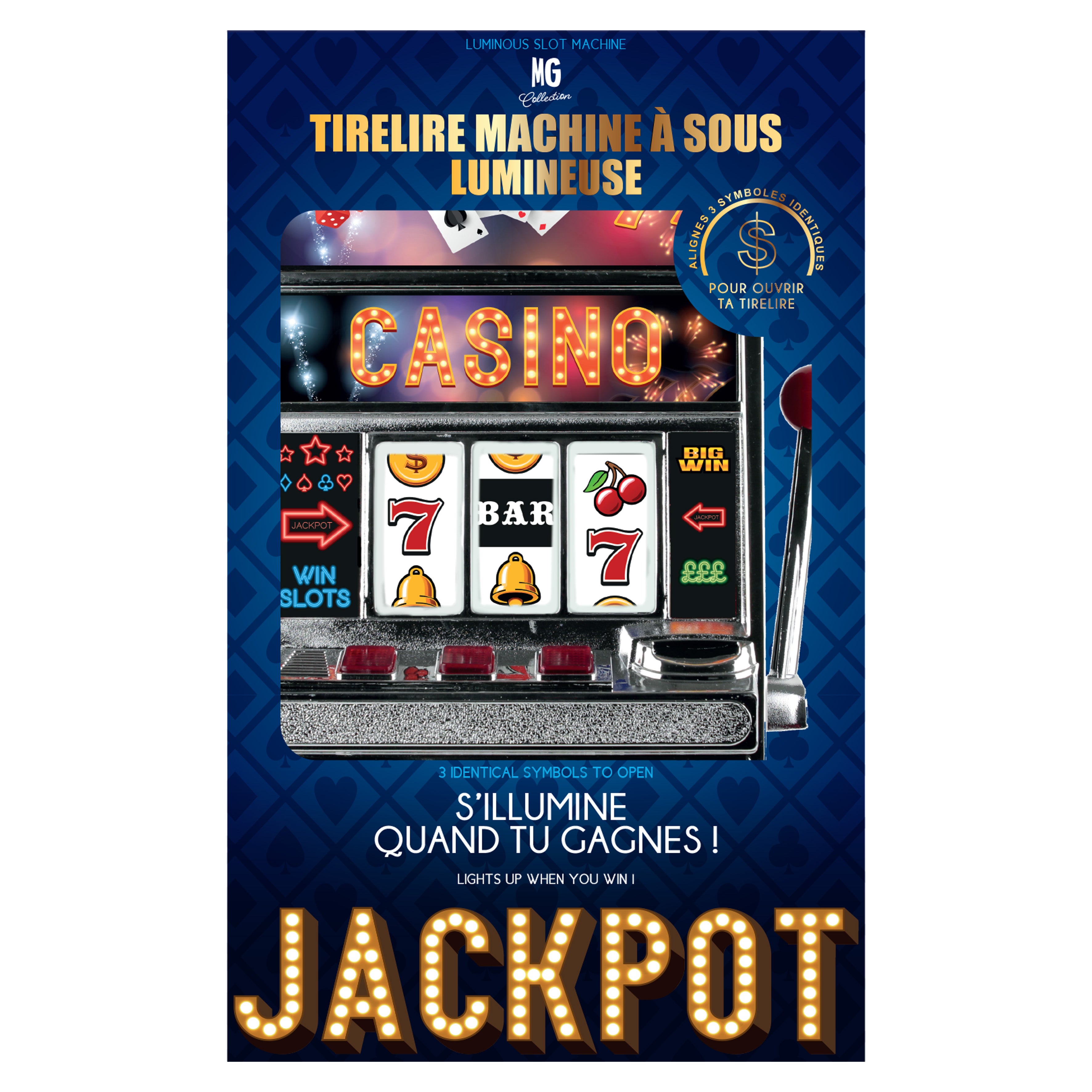 TIRELIRE MACHINE A SOUS GM