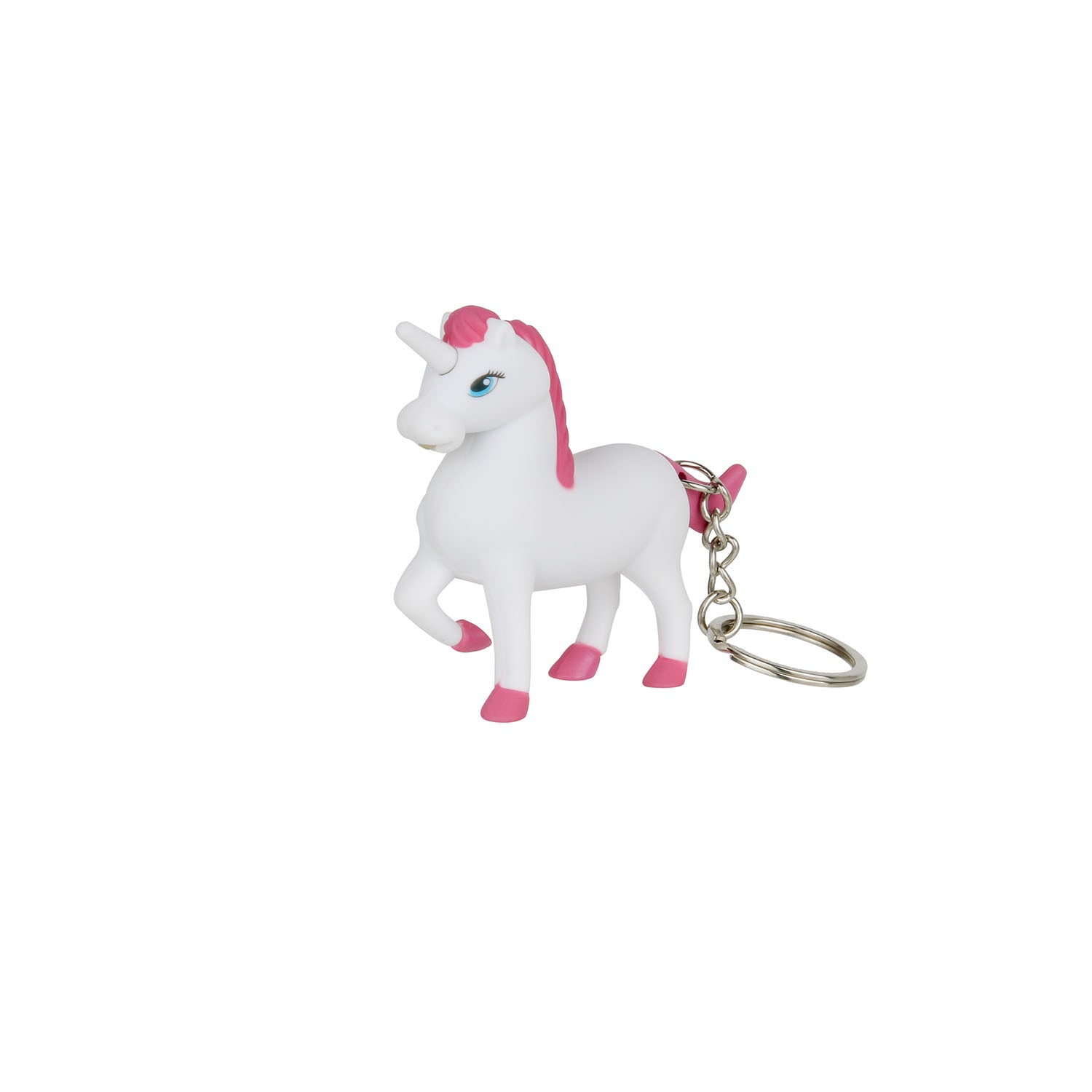 PORTE CLES LICORNE SONORE ET LUMINEUX
