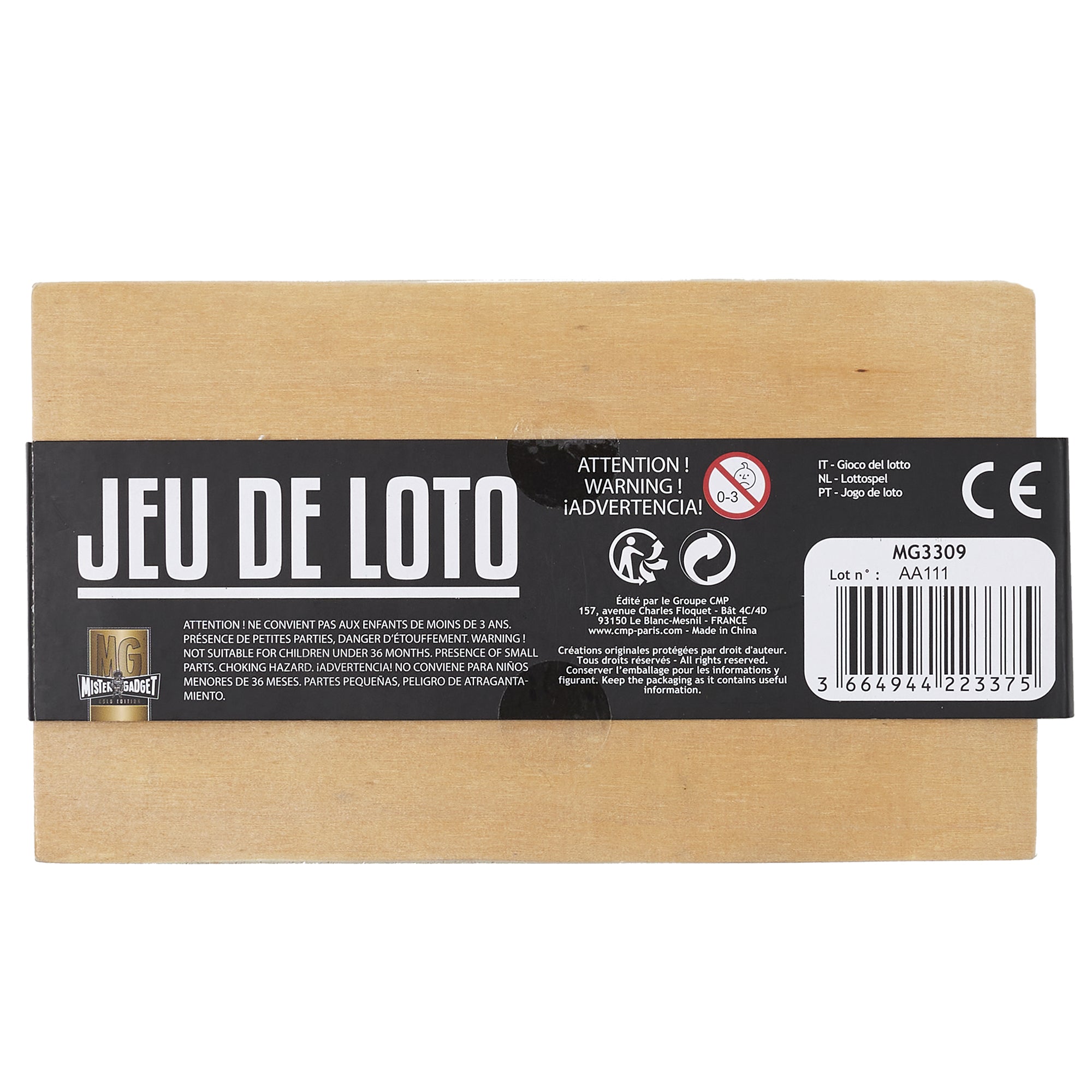JEU DE LOTO