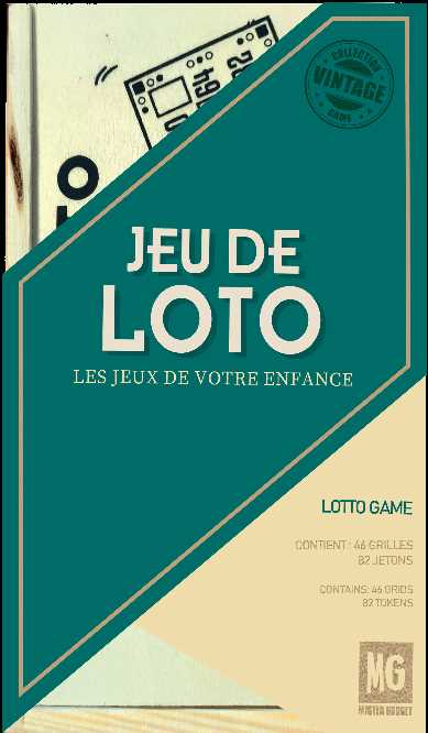 JEU DE LOTO