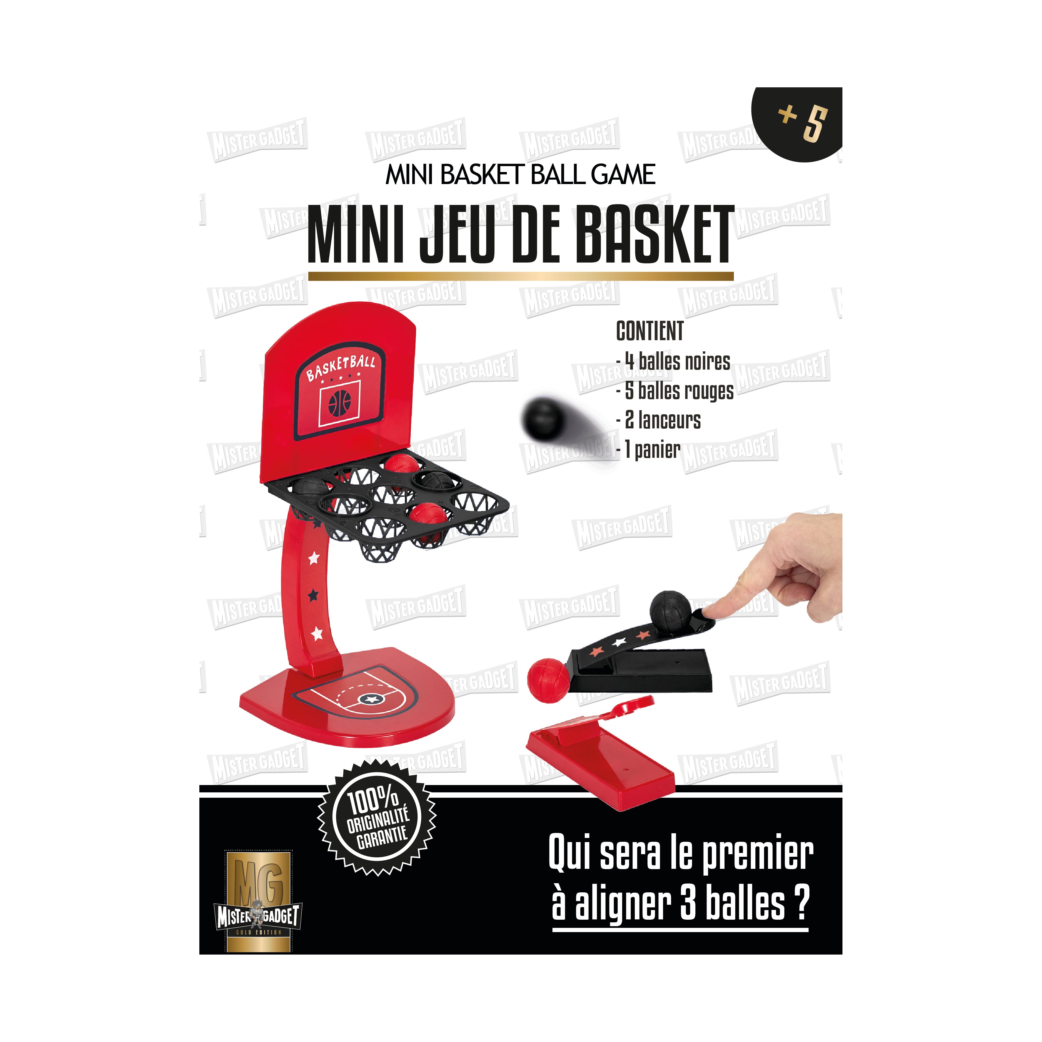 JEU DE BASKET DE BUREAU AVEC LANCEURS